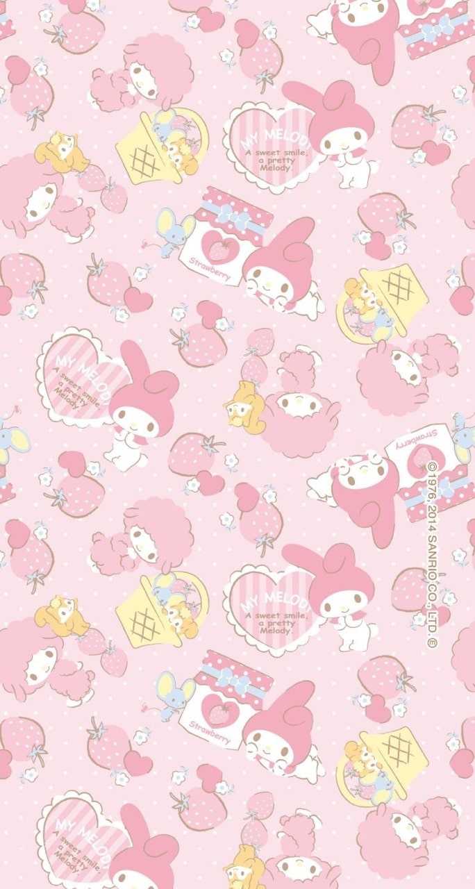 684x1280 My Melody Wallpaper