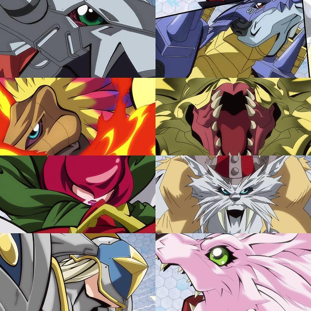 1080x1080 _ Wargreymon Metalgarurumon Hououmon Herculeskabuterimon Rosemon Vikemon Seraphimon Holydramon Digimon. Digimon adventure, Digimon wallpaper, Digimon