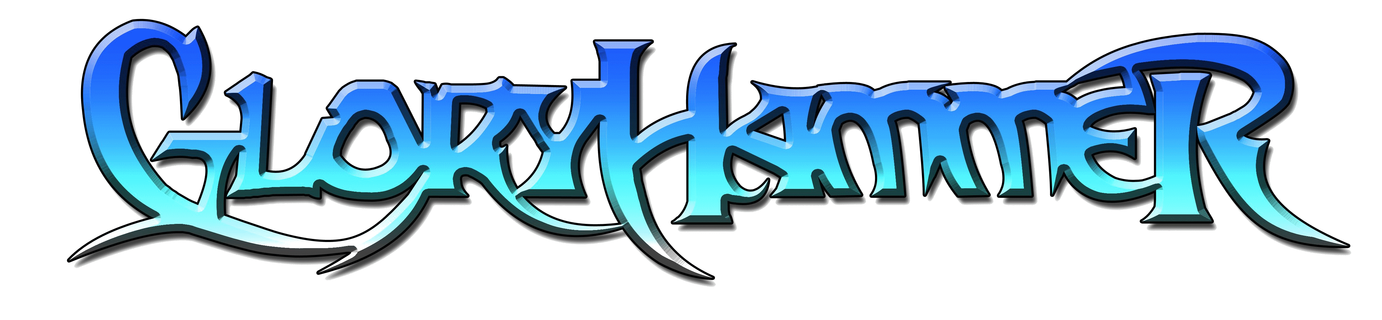 4500x1042 GLORYHAMMER Logo. Power metal, Primal fear, Judas priest
