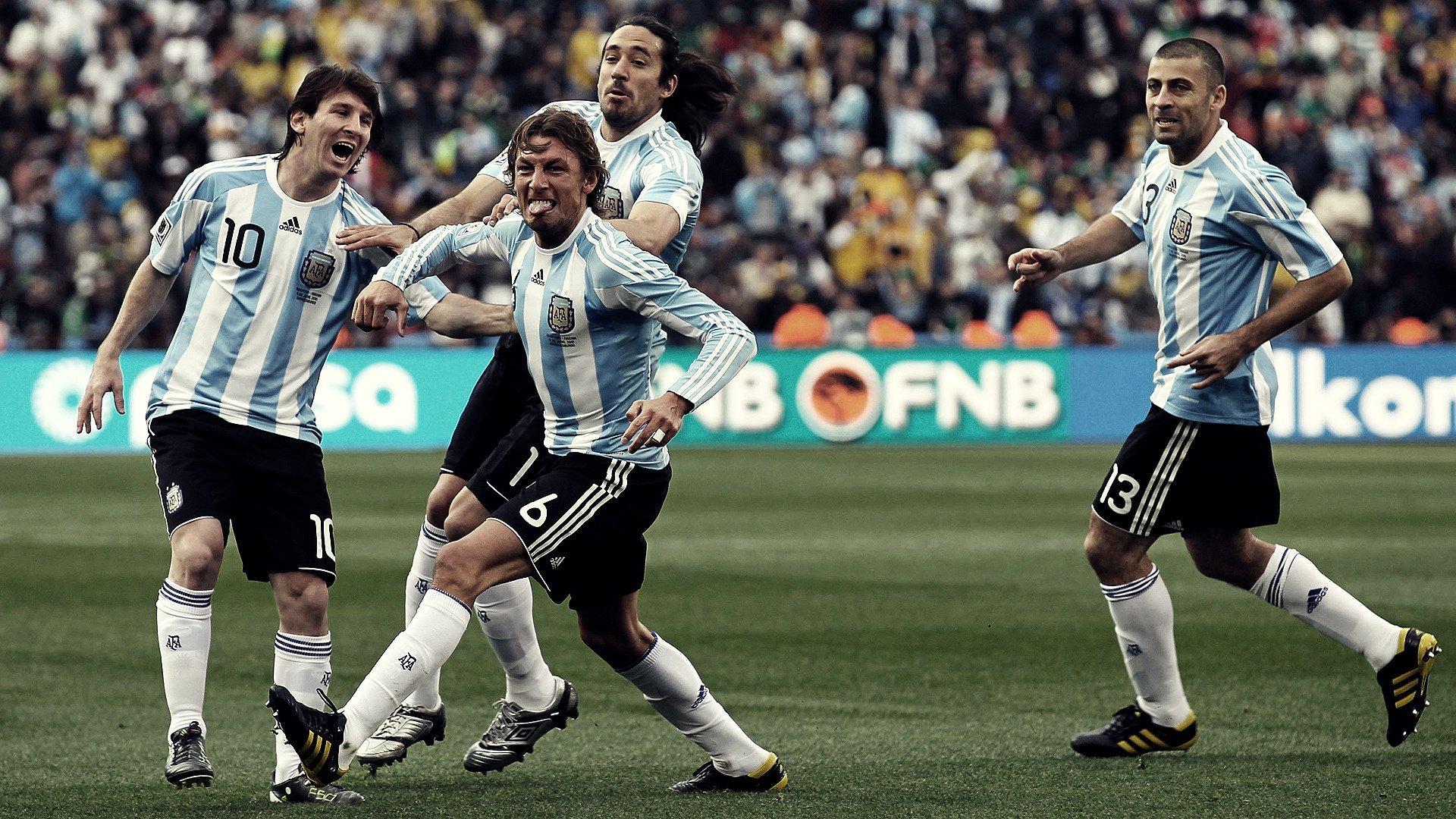 1920x1080 football Wallpaper teams Walter Samuel Gabriel Heinze sport stadiums Argentina the game players team Messi HD wallpaper