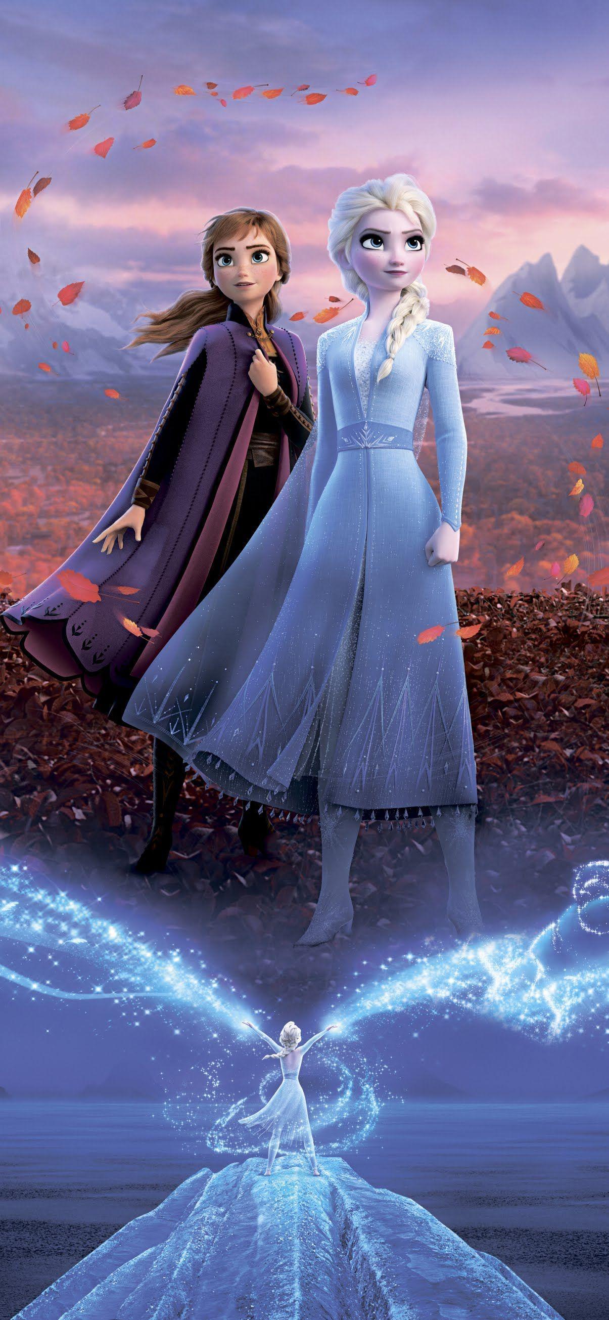 1205x2610 Aesthetic Frozen Wallpaper