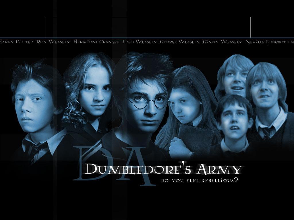 1024x768 Dumbledore's Army Wallpaper