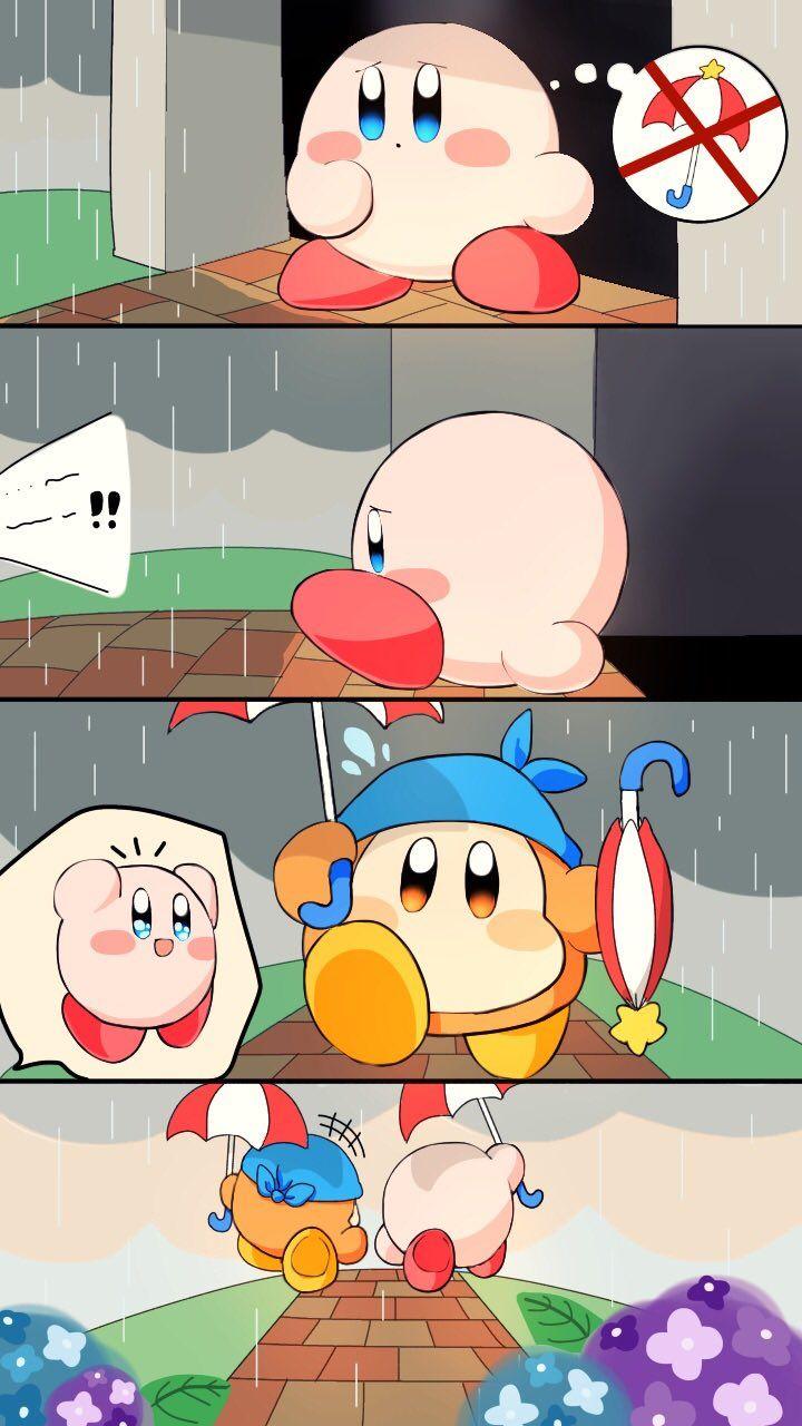 720x1280 Parasol Kirby and Parasol Waddle Dee. Kirby memes, Kirby nintendo, Kirby character