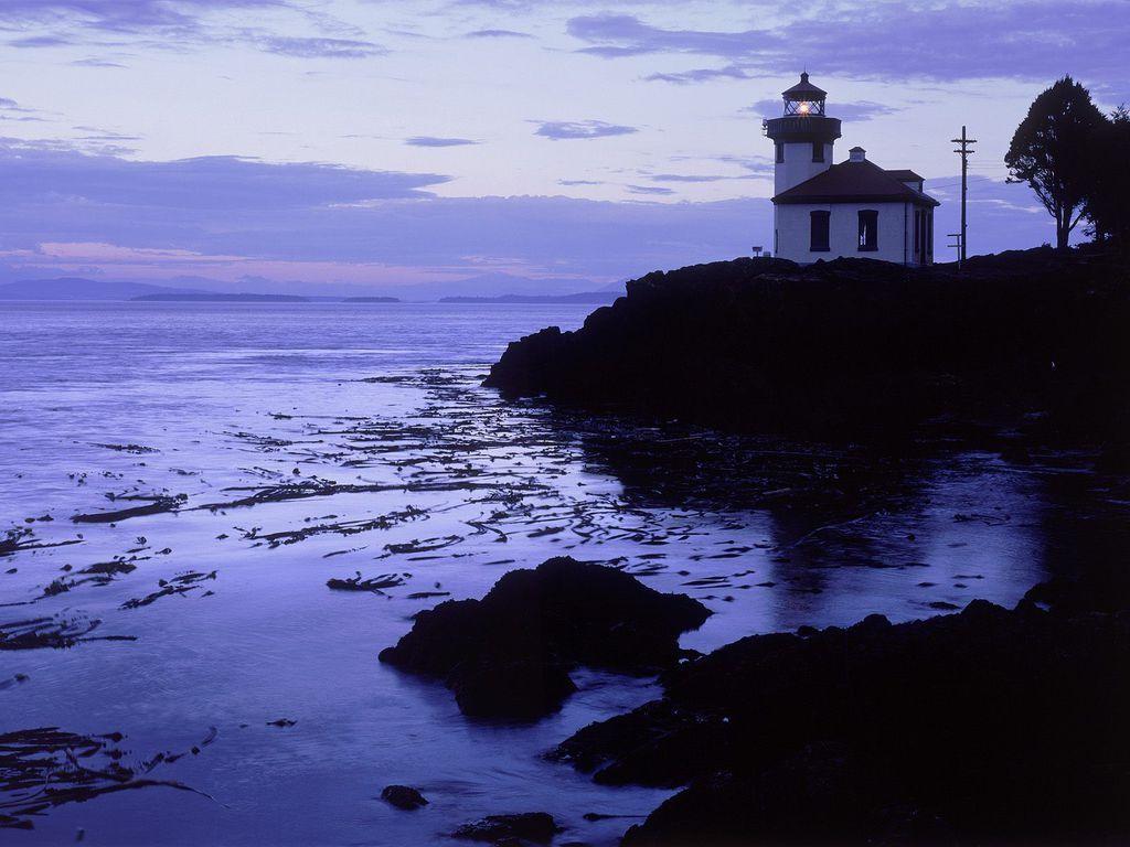 1024x768 San Juan Islands. Free Lime Kiln Point Lighthouse San Juan Island Washington Wallpaper. San juan islands washington, San juan island, Washington vacation