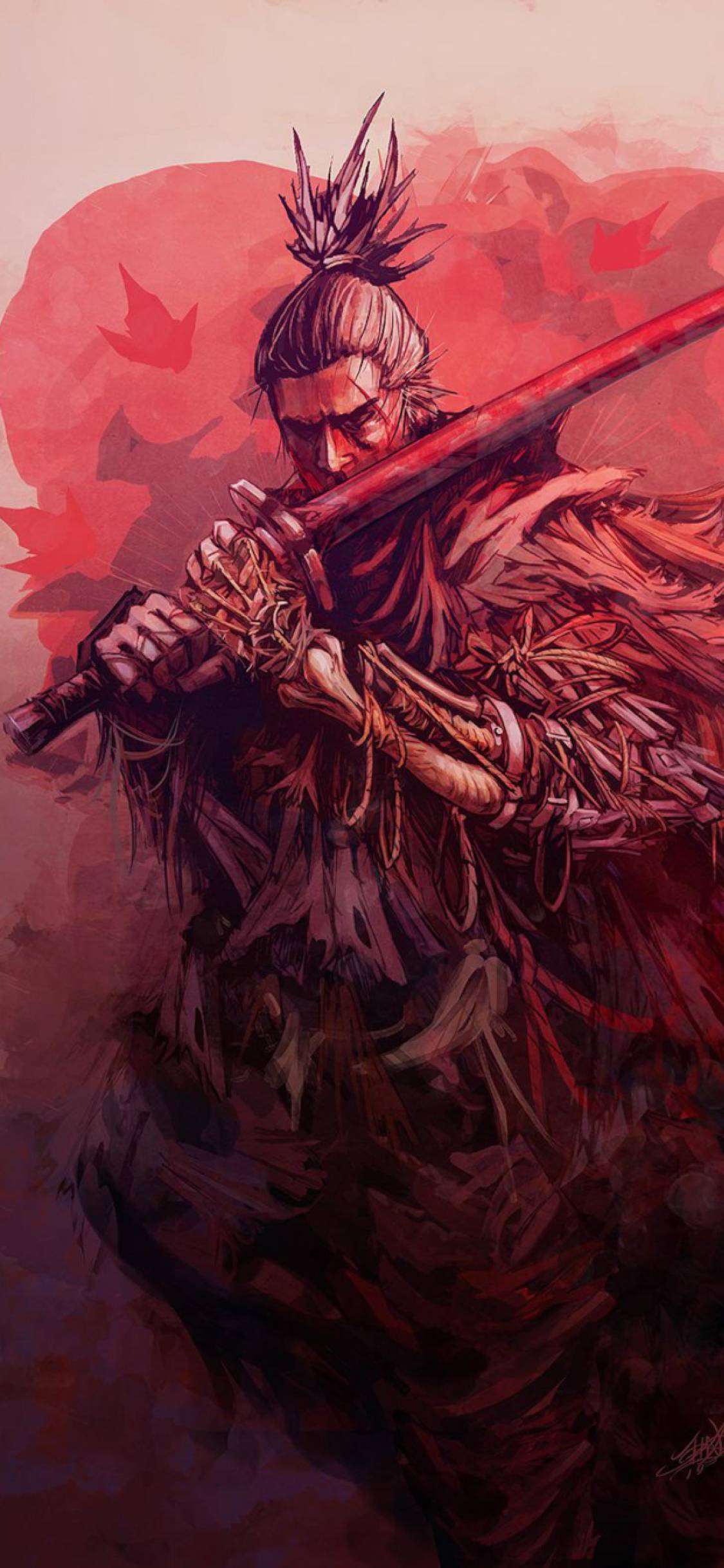 1125x2436 Sekiro Shadows Die Twice Art iPhone XS, iPhone iPhone X Wallpaper, HD Games 4K Wallpaper, Image, Photo and Background