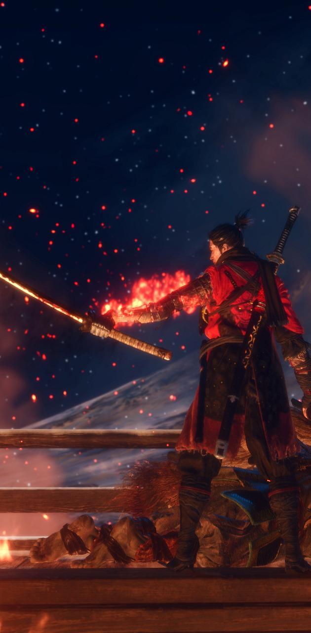 630x1280 Sekiro Shura wallpaper