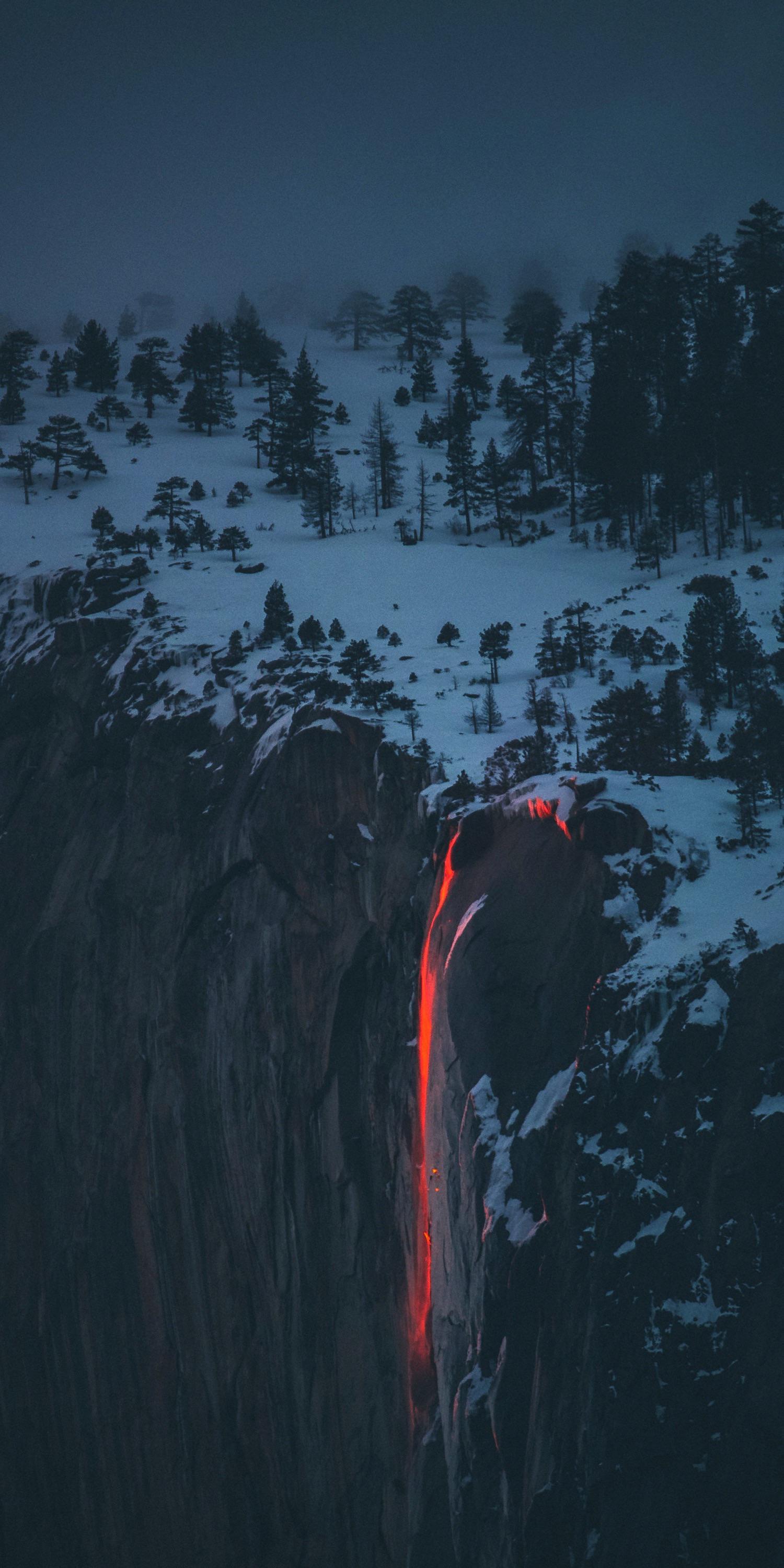 1500x3000 Lava Flow: iWallpaper