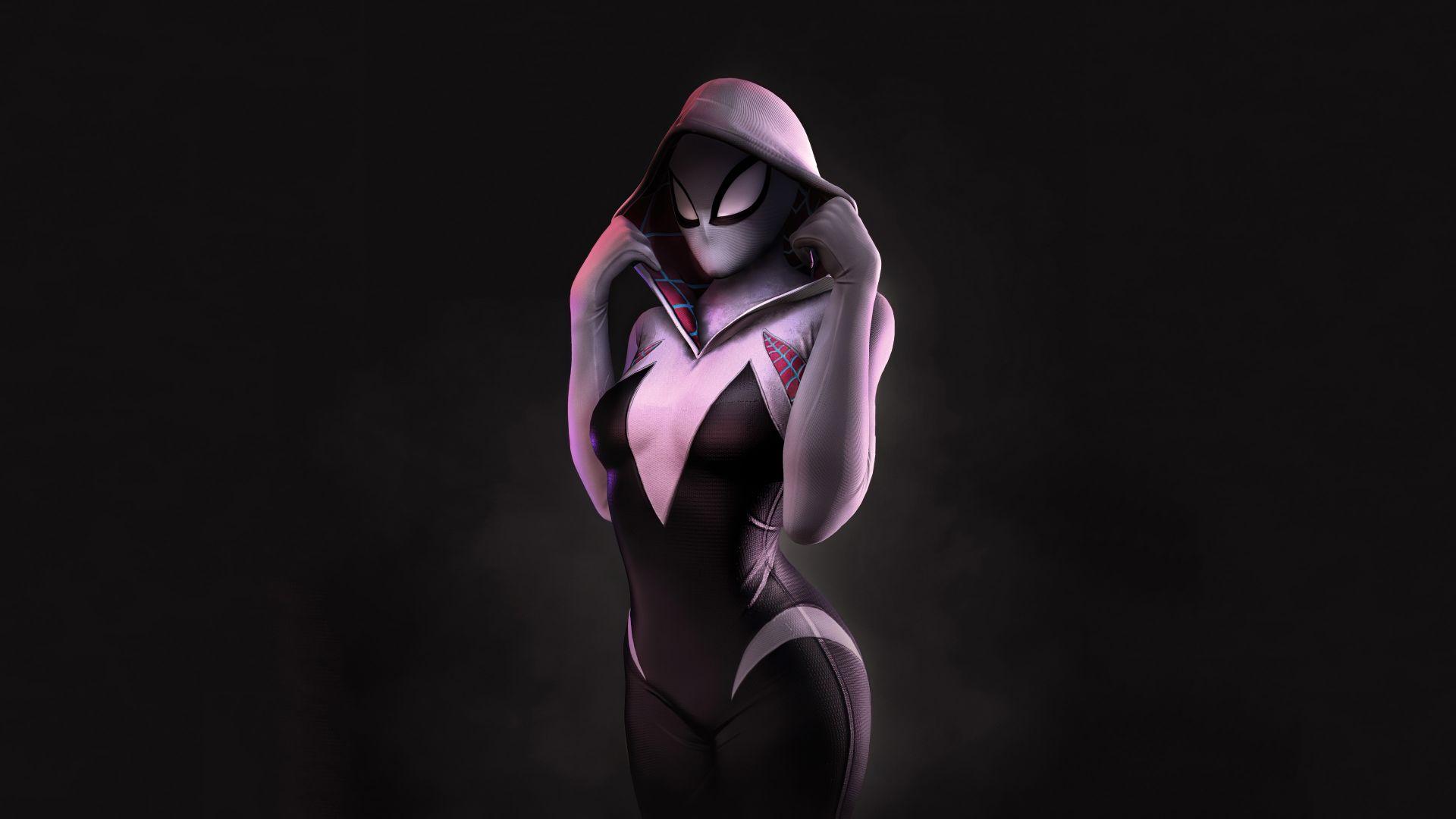 1920x1080 Gwen Stacy, Mcu Superhero, 2020 Wallpaper, HD Image, Picture, Background, Cc8f0f