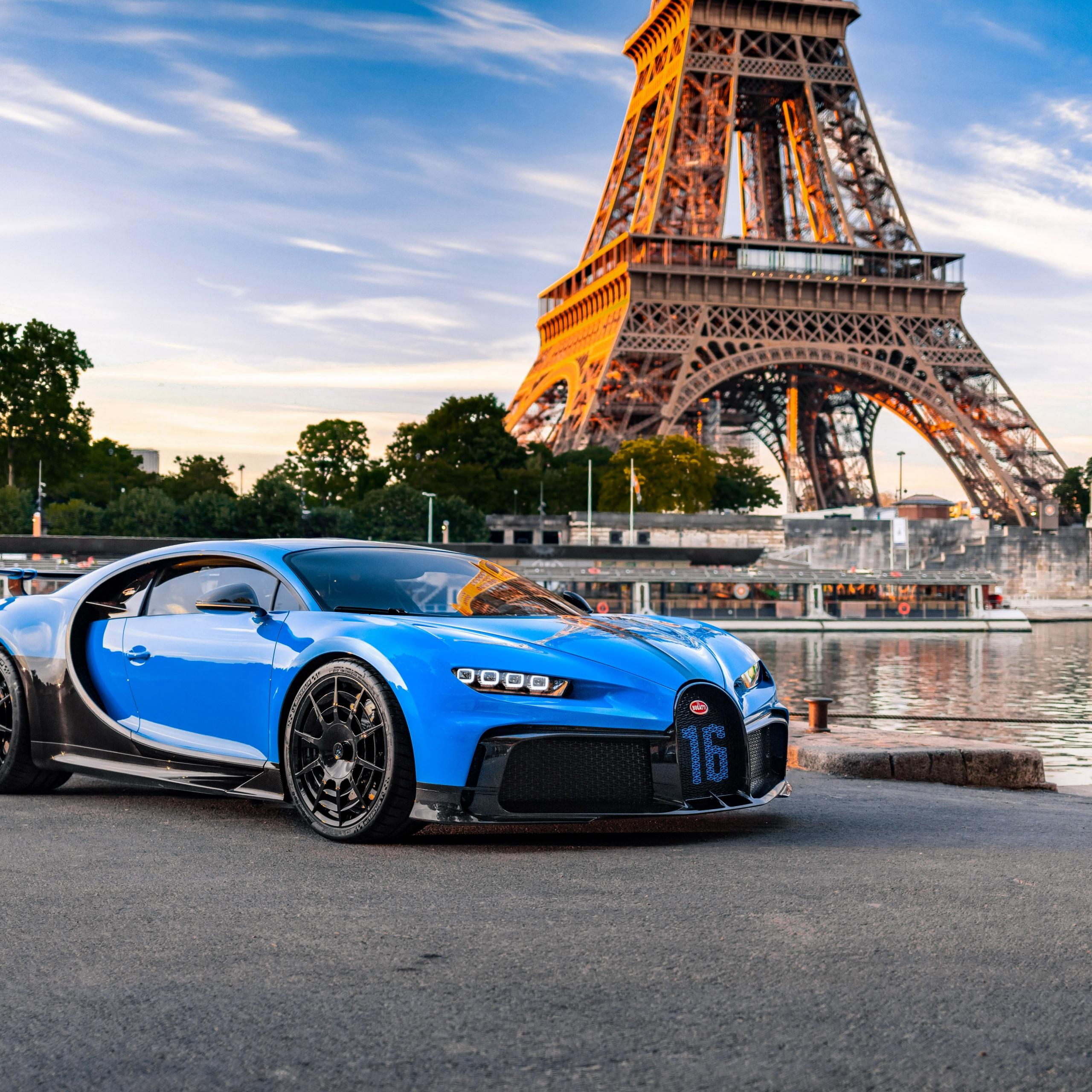 2560x2560 Bugatti Chiron Pur Sport Wallpaper 4K, Paris, 5K, 8K, Cars