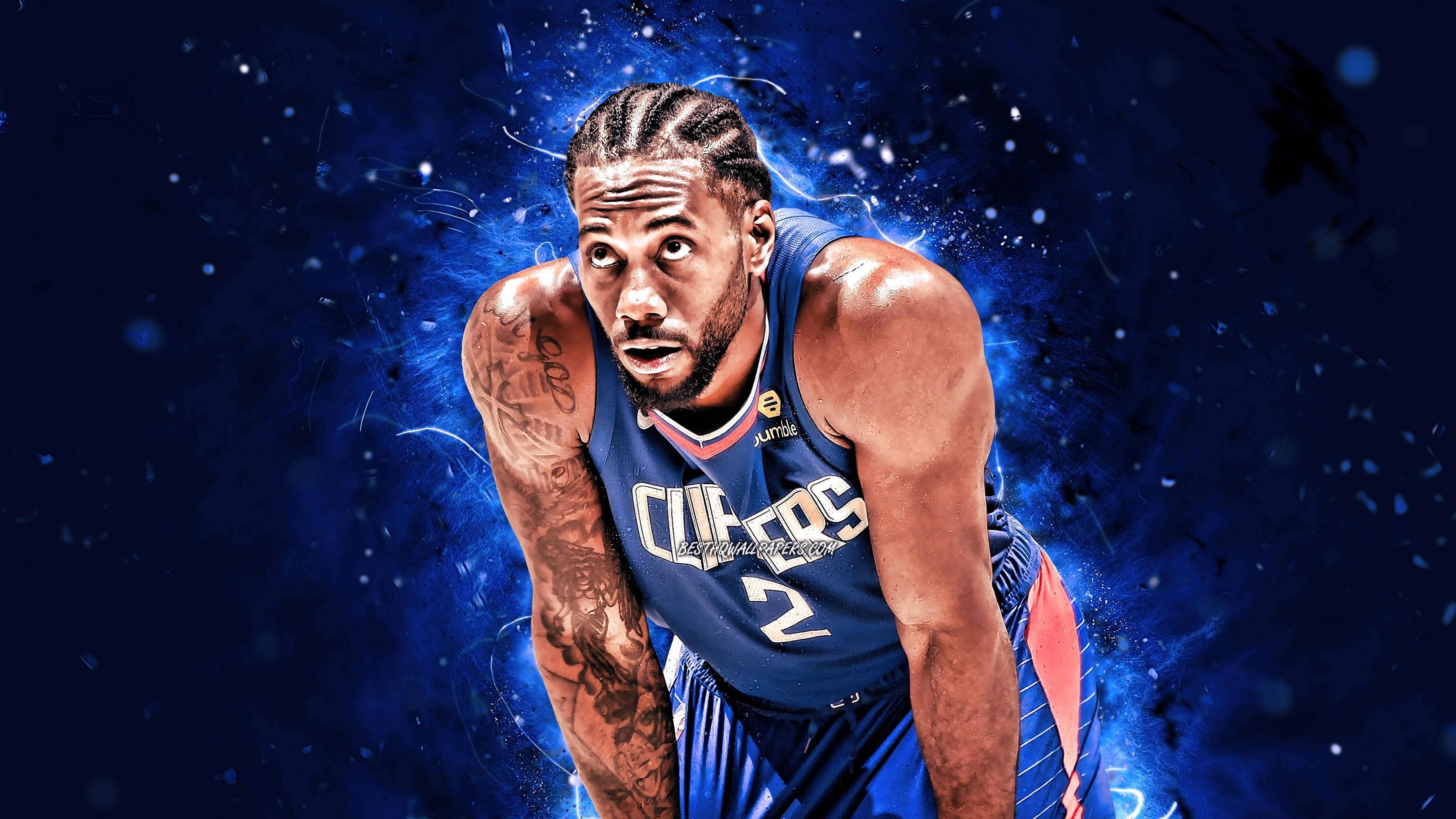 4608x2592 Kawhi Leonard 4K LA Clippers 8K Wallpaper, HD Sports 4K Wallpaper, Image, Photo and Background