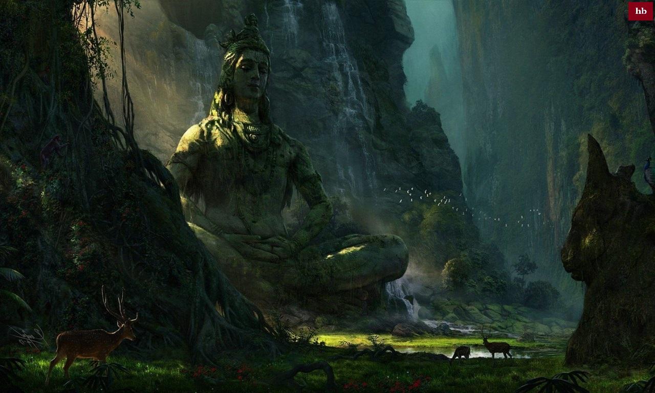 1280x768 Lord Shiva 3D Wallpaper