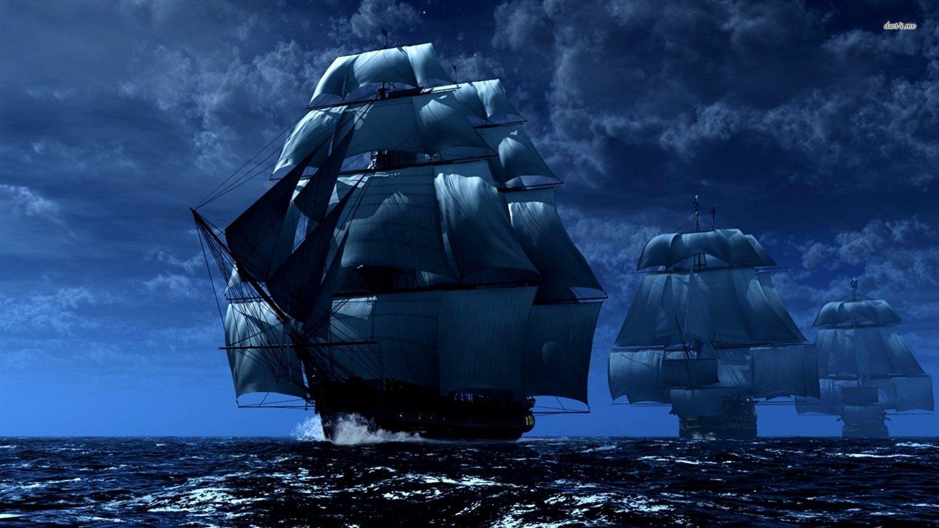 1920x1080 Pirate ships wallpaper wallpaper