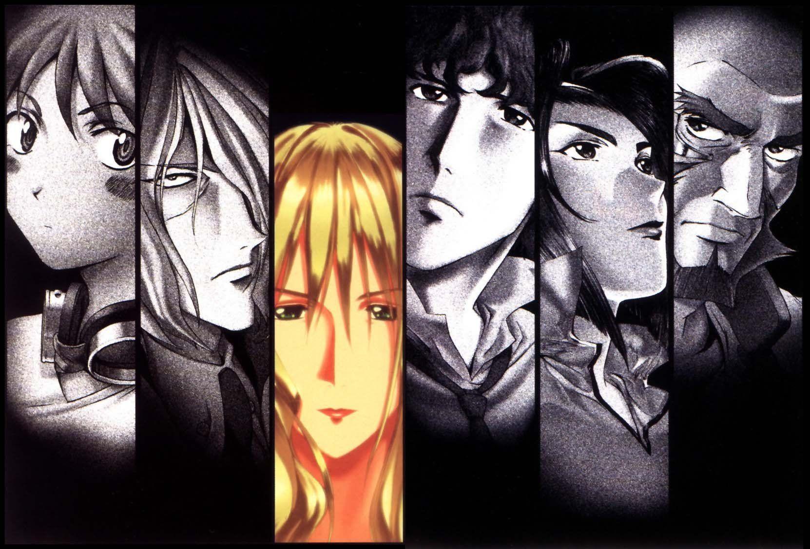 1662x1128 cowboy bebop spike spiegel faye valentine jet black wallpaper
