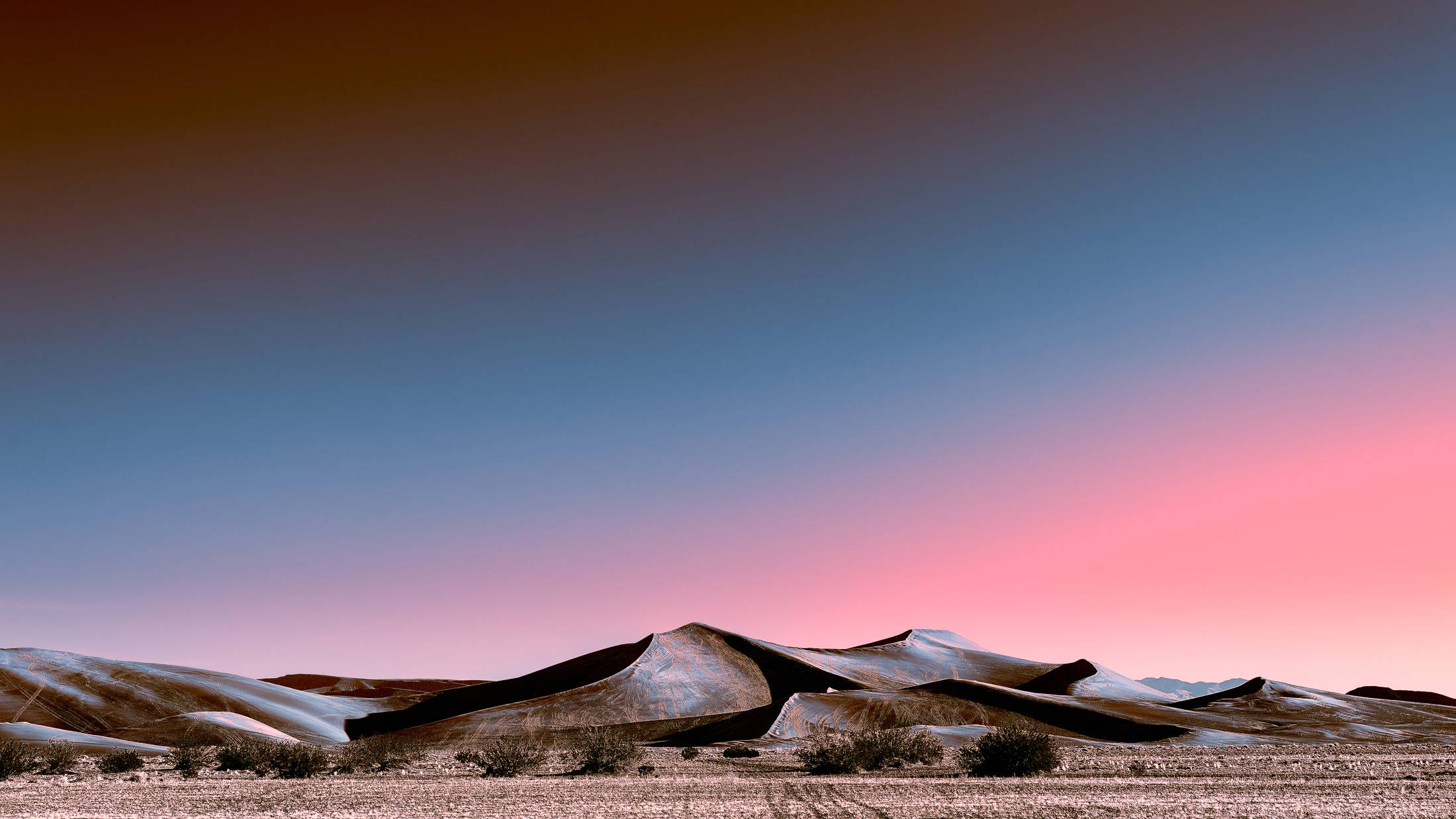 2200x1238 Desert in Neon Sunset 2560x1080 Resolution Wallpaper, HD Nature 4K Wallpaper, Image, Photo and Background
