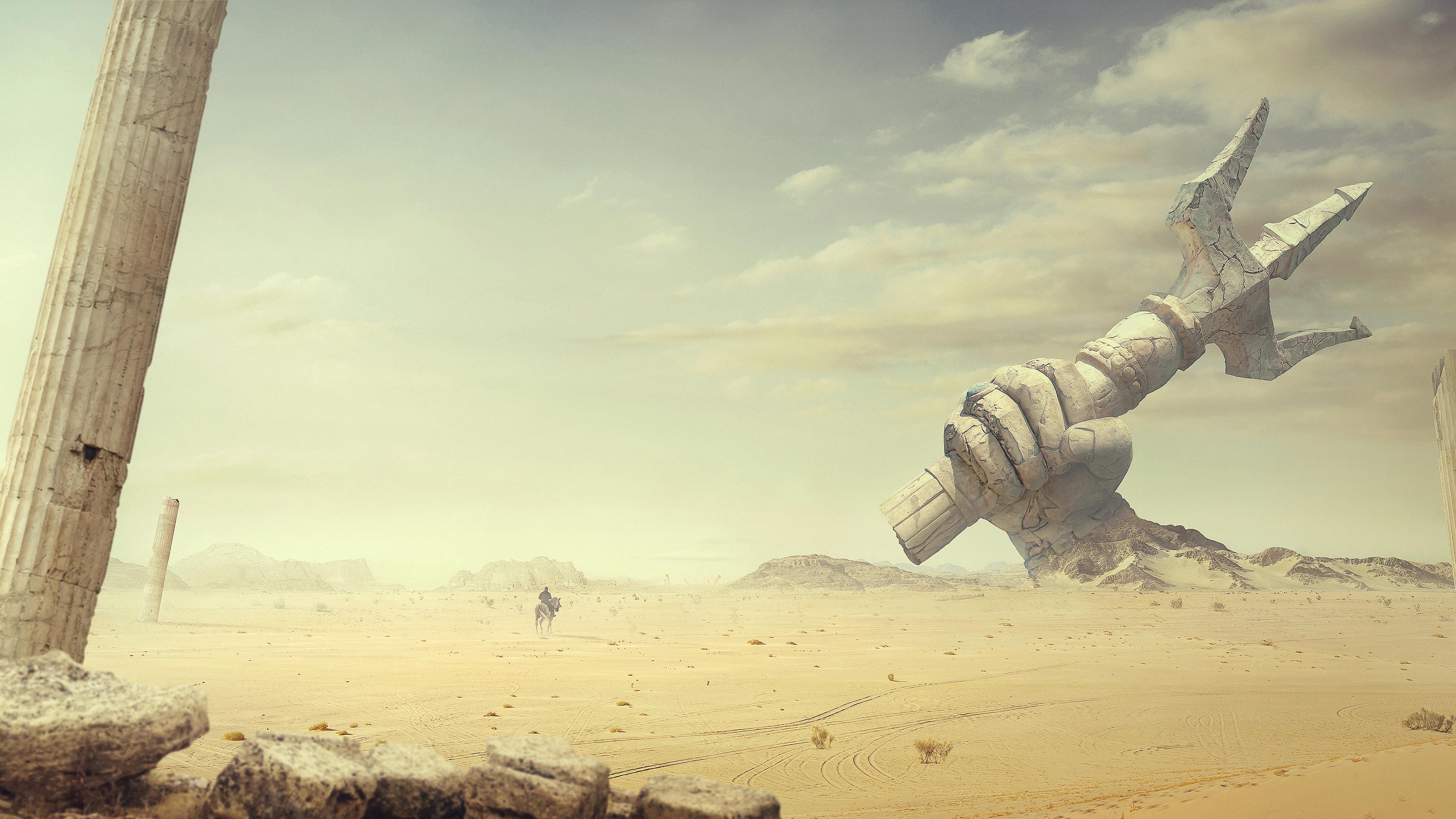 3840x2160 Wallpaper 4k Ancient Desert 4K Wallpaper