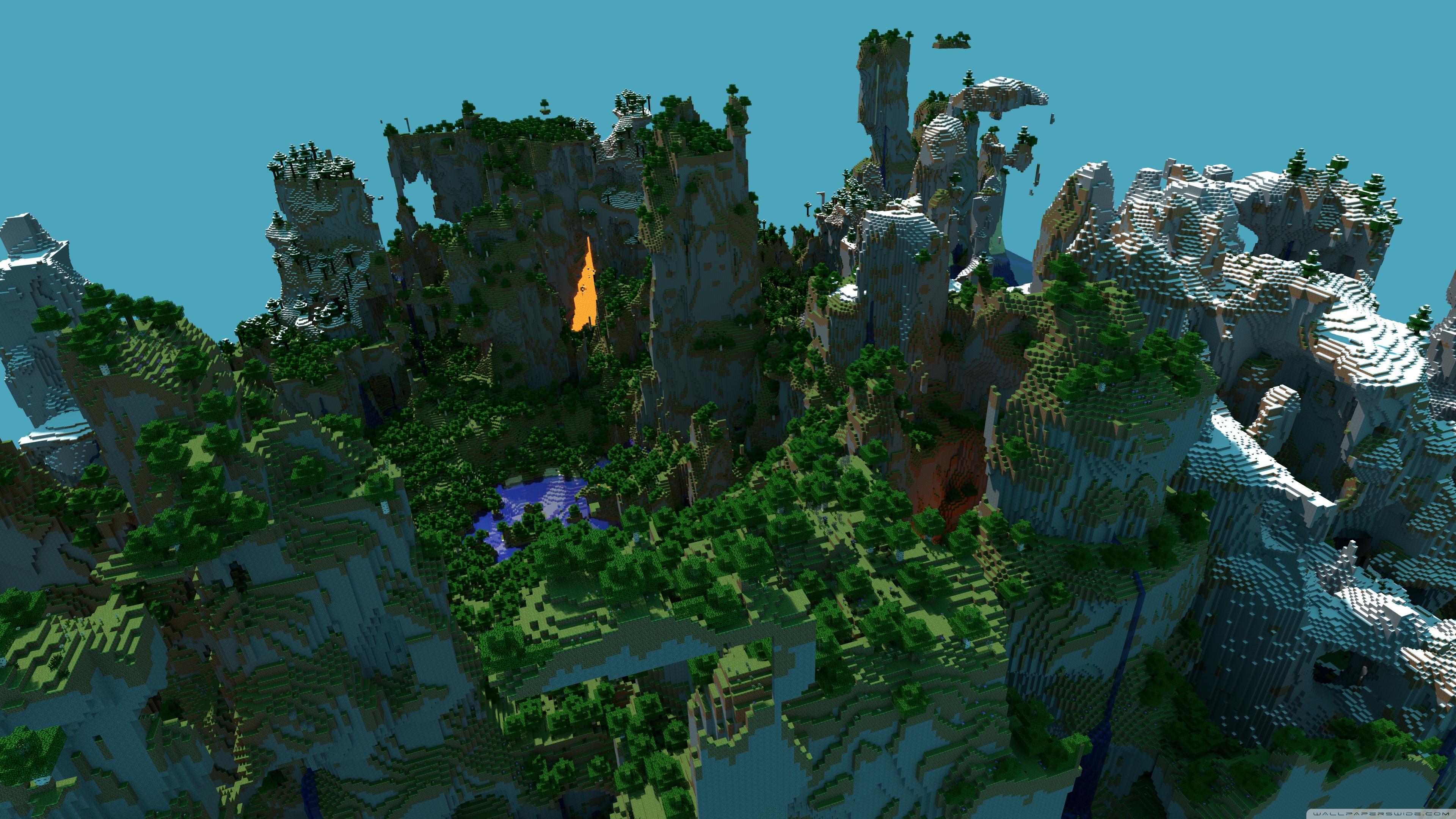 3840x2160 Free download Minecraft Landscape 4K HD Desktop Wallpaper for Wide Ultra [3840x2160] for your Desktop, Mobile & Tablet. Explore Minecraft Background For Desktop. Free Minecraft Wallpaper for Desktop, Make