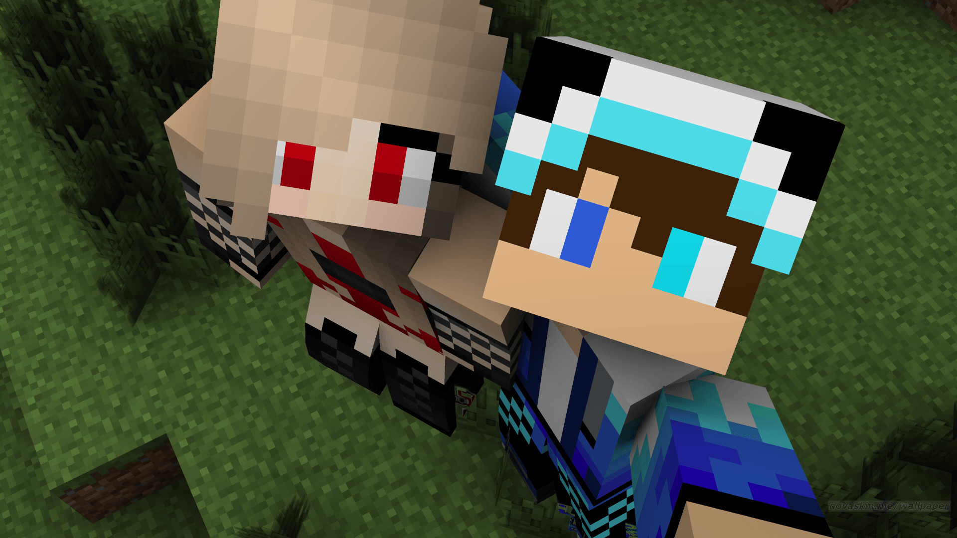 1920x1080 GTA 5 Minecraft Skins Wallpaper
