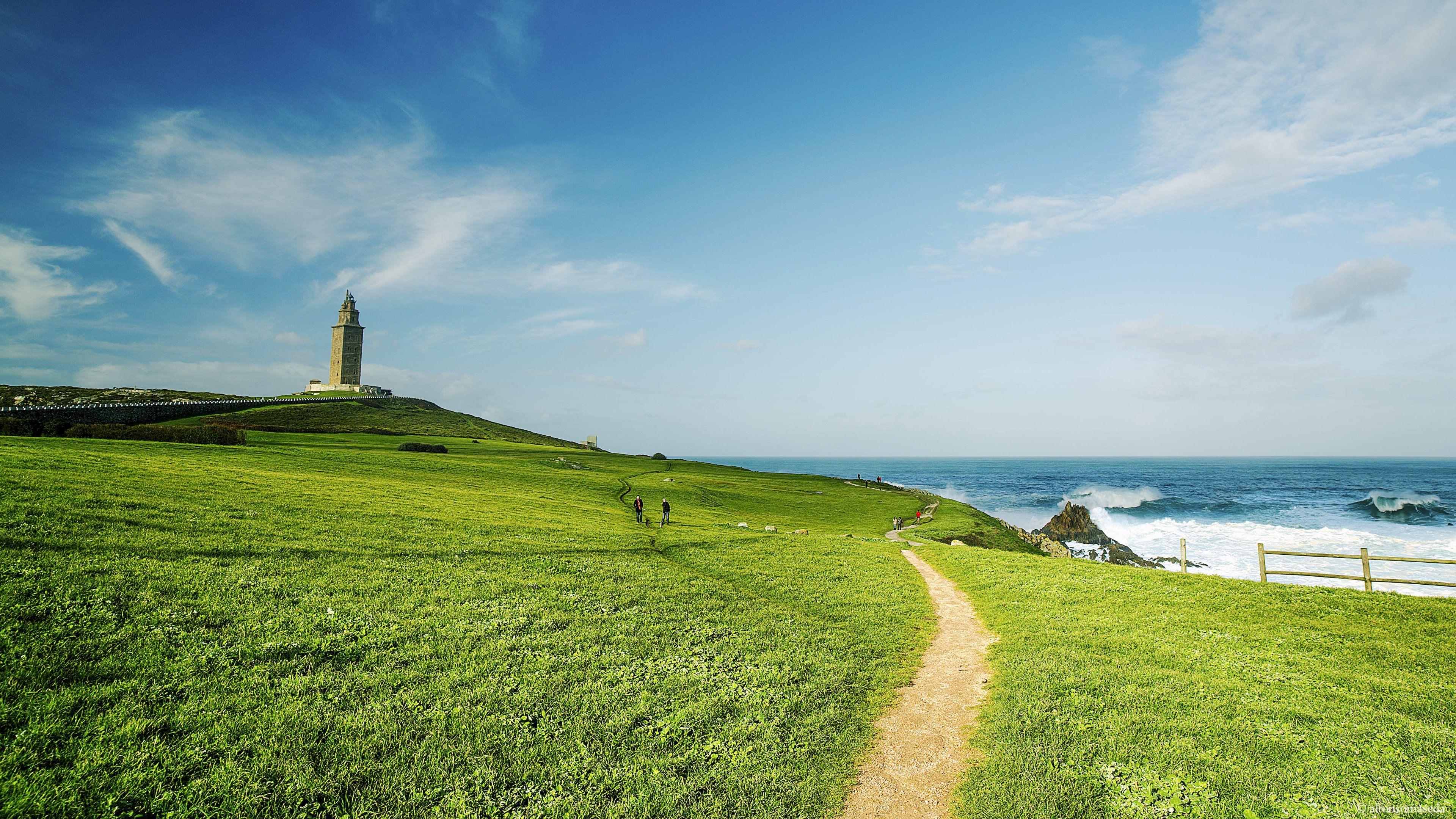 3840x2160 Sea Field 4K Ultra HD Wallpaper [3840x2160]