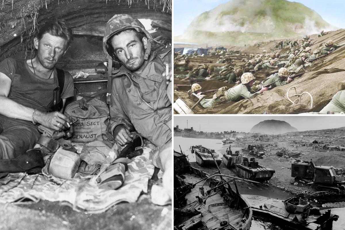 1200x800 Horrifying pics capture Battle of Iwo Jima on 75th anniversary of one of World War II's bloodiest conflicts