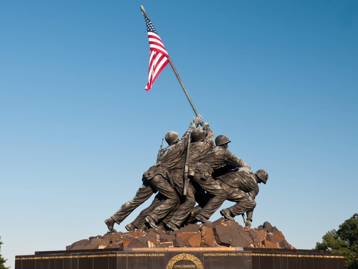 1200x900 U.S. Flag Raised on Iwo Jima