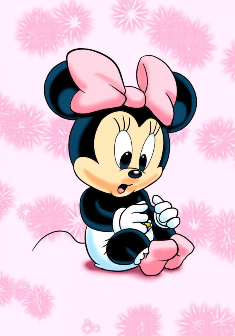 803x1148 Baby Minnie Mouse Wallpaper