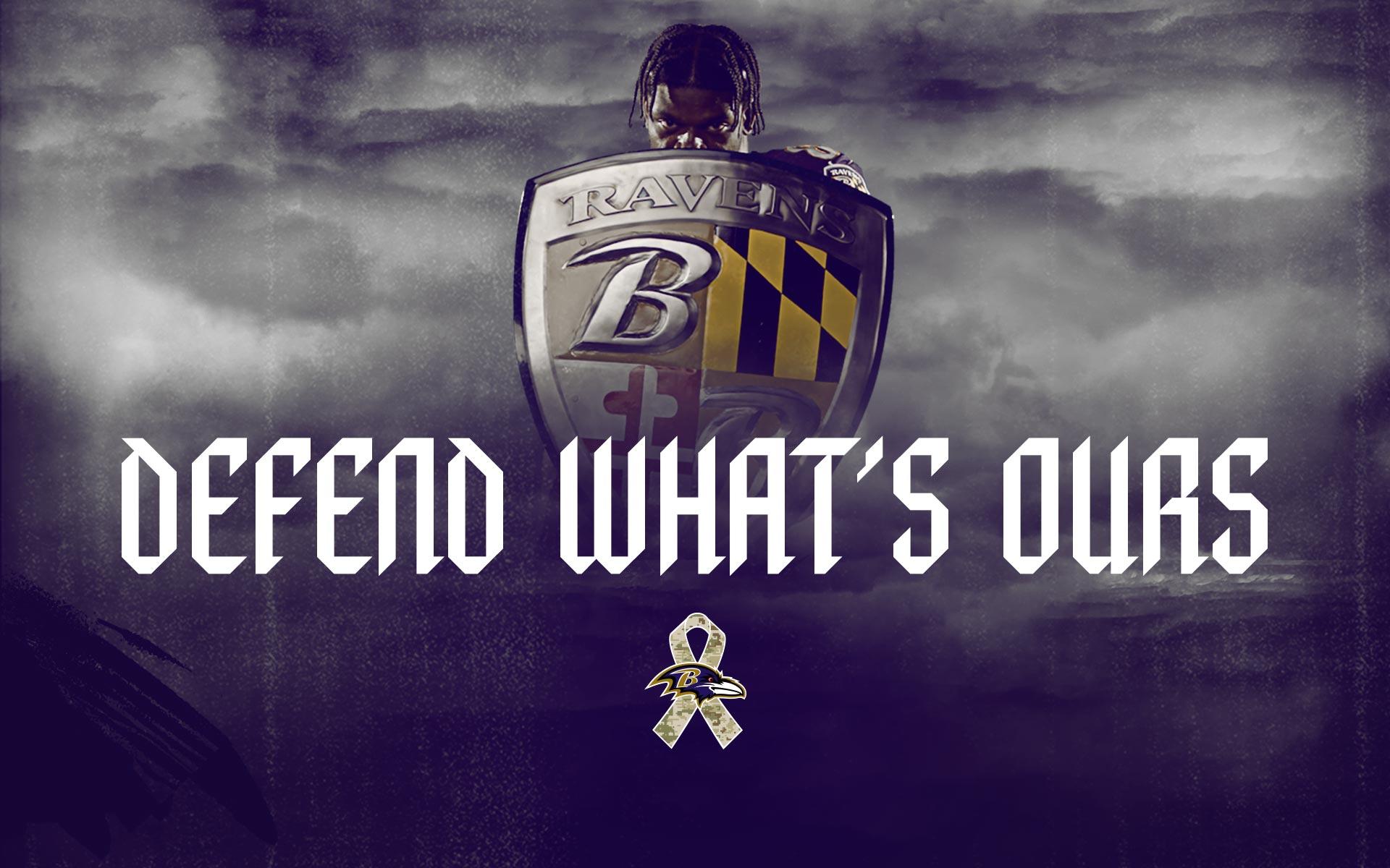 1920x1200 Baltimore Ravens Graphic