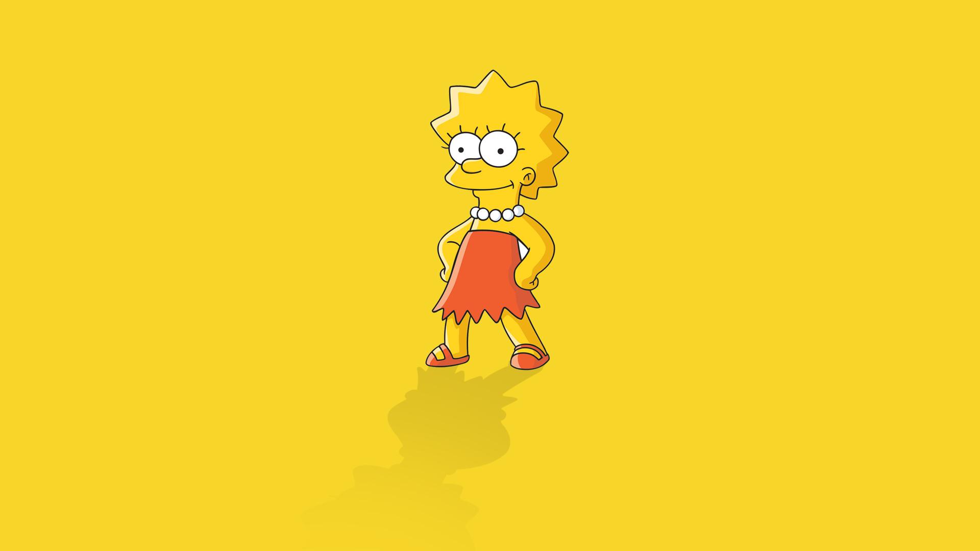 Download Rise up with empowerment like Lisa Simpson Wallpaper  Wallpapers com