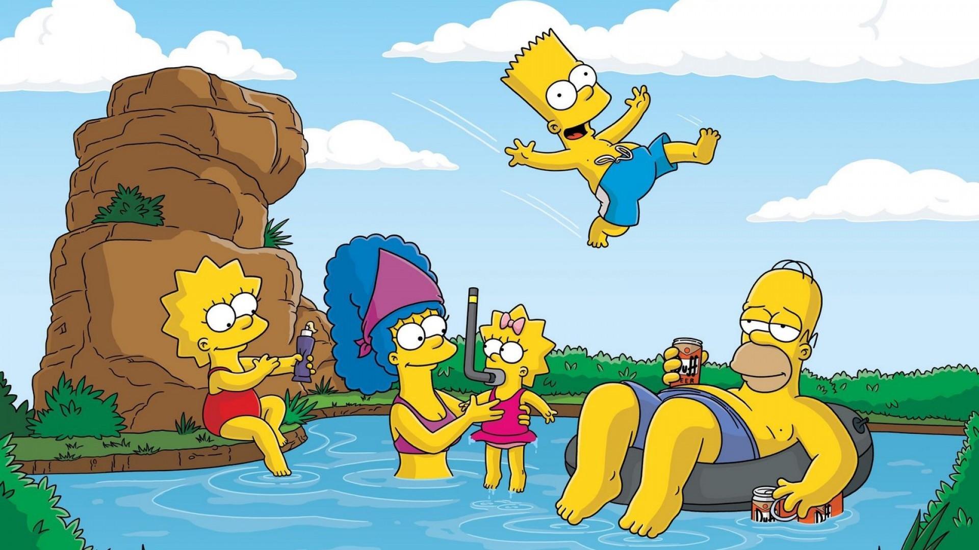 1920x1080 1920x1080 the simpsons lisa simpson bart simpson homer simpson maggie simpson marge simpson wallpaper JPG 342 kB