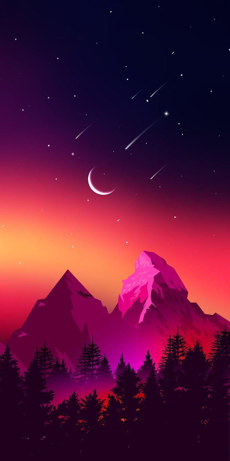 736x1472 Design Hintergrund Kreatives Design Hintergrund `. Art wallpaper, Landscape wallpaper, Nature wallpaper