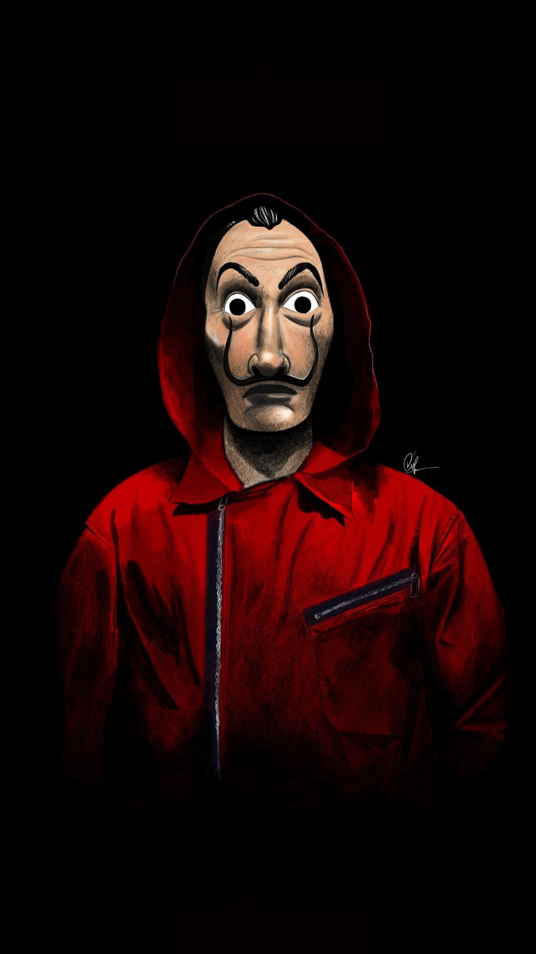 1080x1920 Download 1080x1920 wallpaper artwork, money heist, famous tv show, samsung galaxy s s note, sony xperia z, z z z htc one, lenovo vibe, google pixel oneplus honor