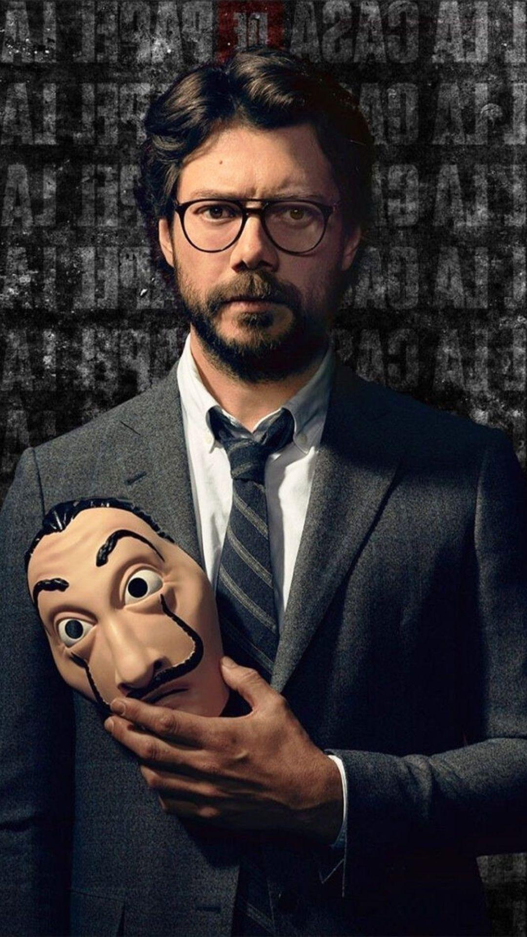 1080x1920 Money Heist Professor Wallpaper : Explore Top Quality Money Heist Professor Background [ 2021 ]