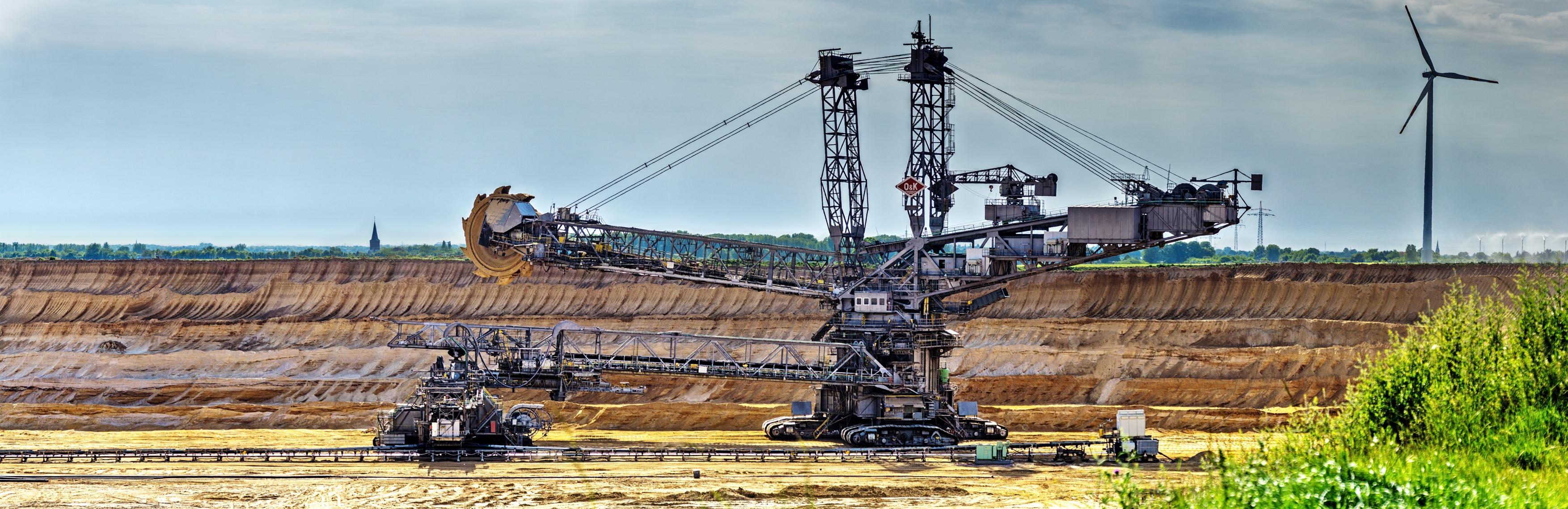 3507x1140 Download Coal Mine Mining HDR Machine