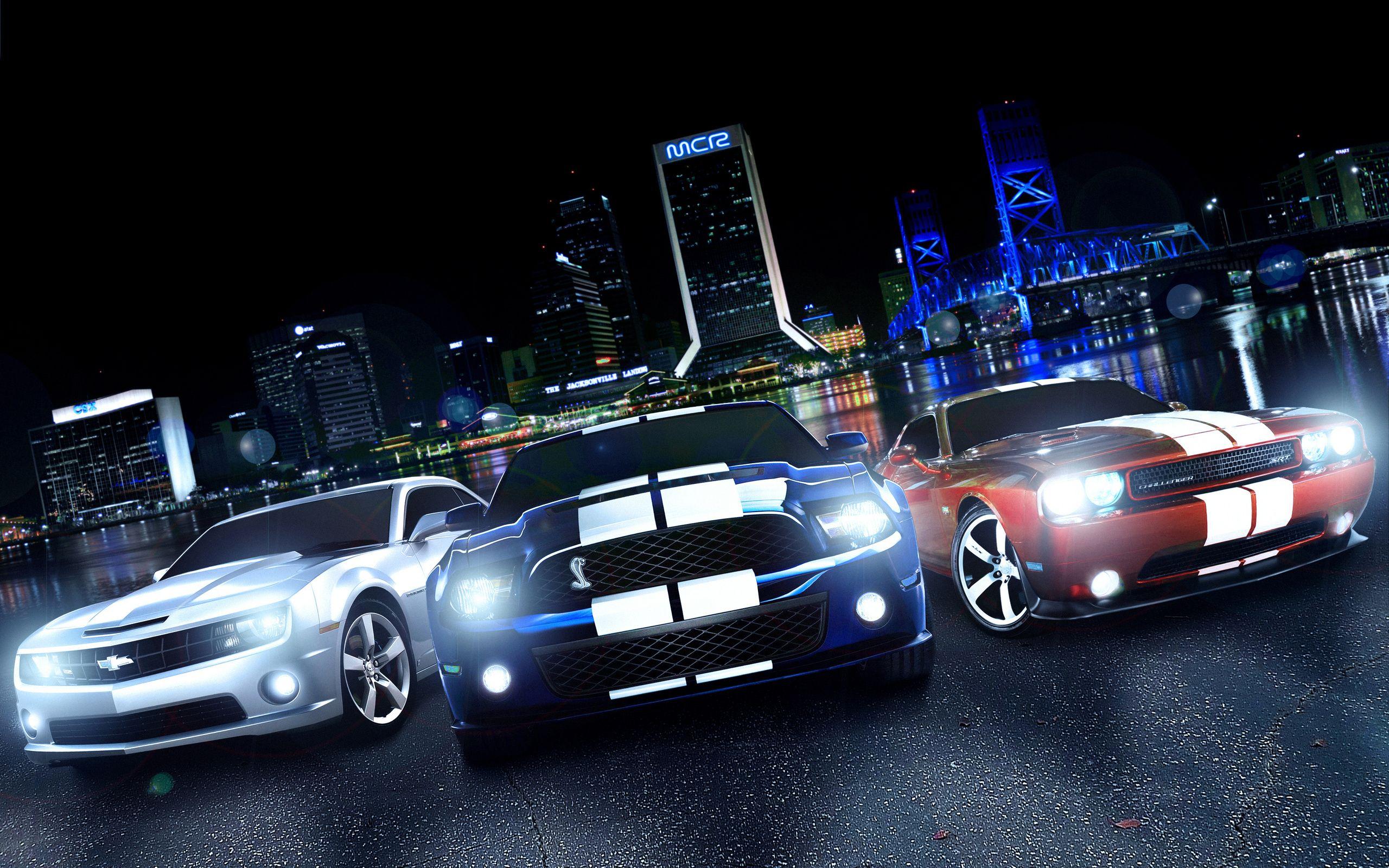 2560x1600 Camaro / Mustang / Challenger. Car wallpaper, Mustang wallpaper, Best muscle cars