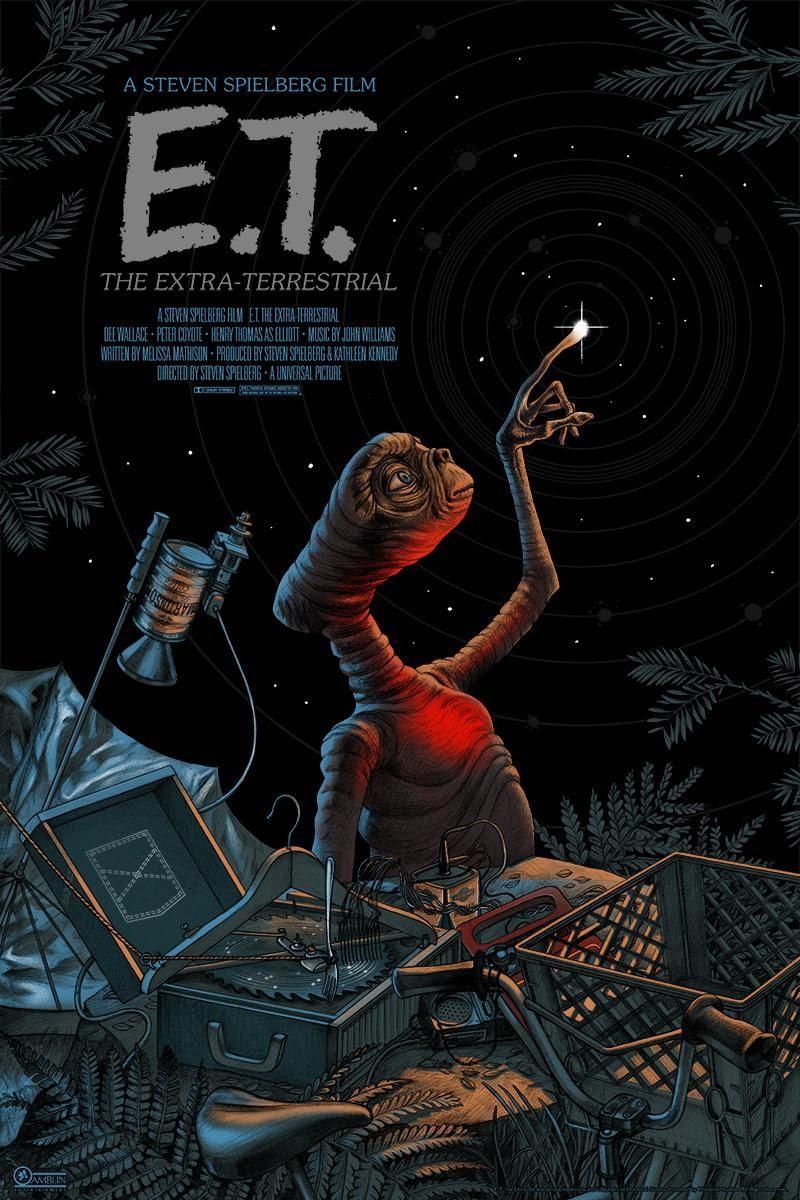 800x1200 Et The Extra Terrestrial Mondo Poster