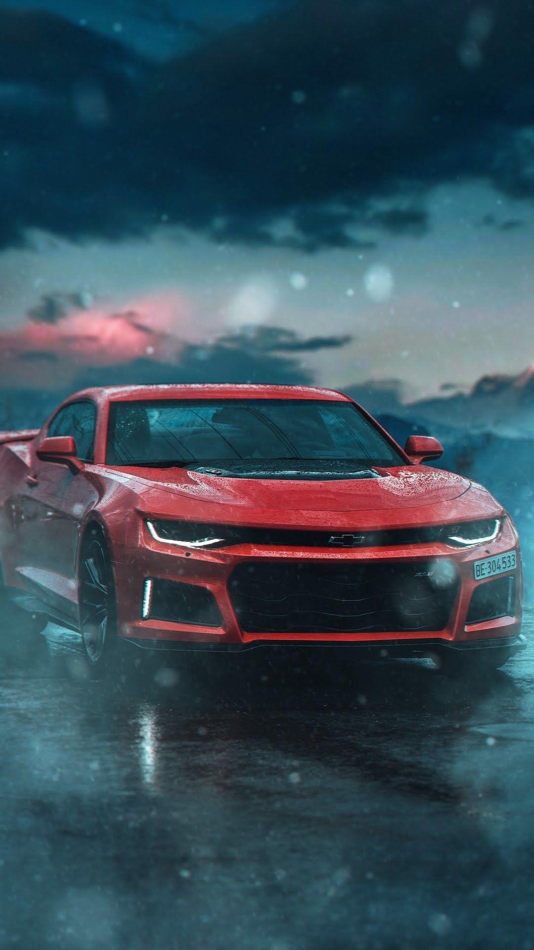 1080x1920 Red monster car hdwallpaper. Camaro car, Sports car wallpaper, Mustang wallpaper