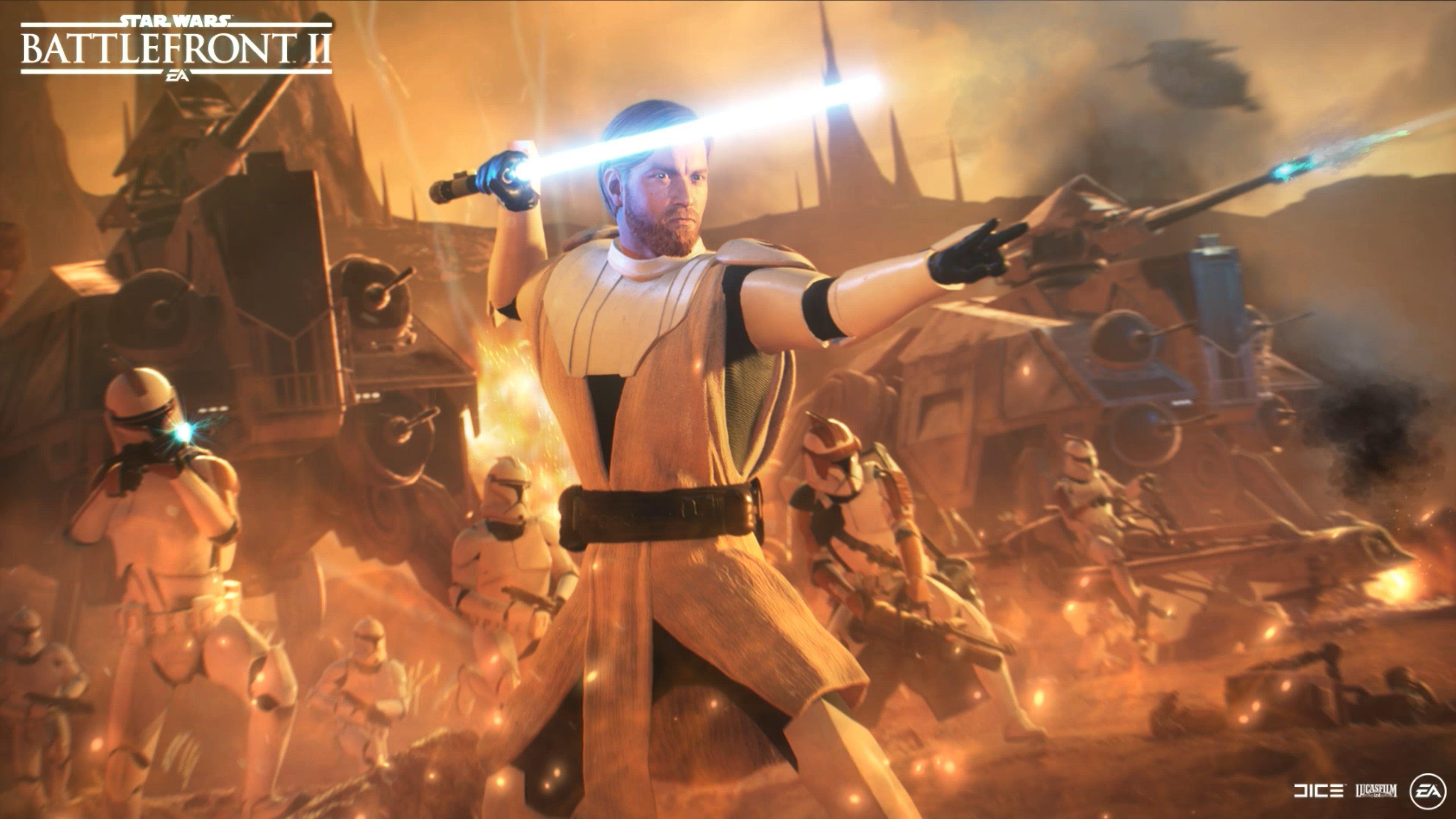 3840x2160 Obi Wan Kenobi Kenobi Battlefront 2