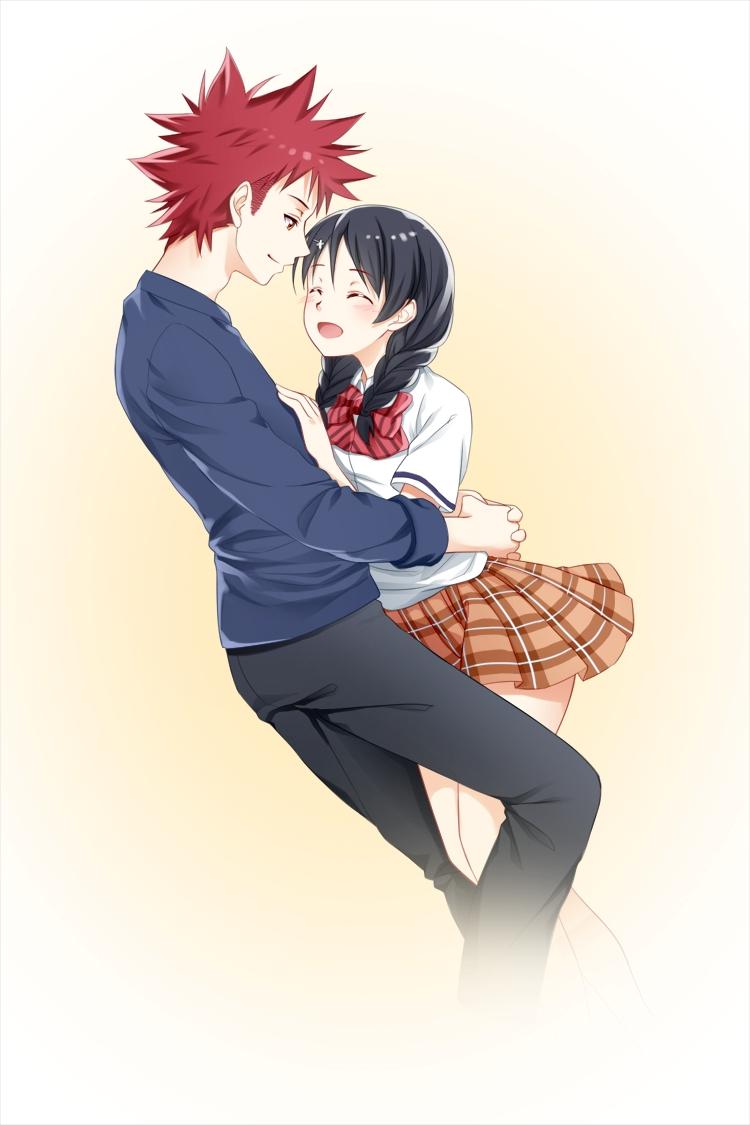 750x1125 Yukihira Soma Tadokoro Megumi