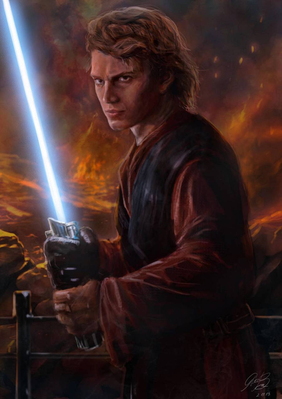 904x1280 Anakin Skywalker Android Wallpaper
