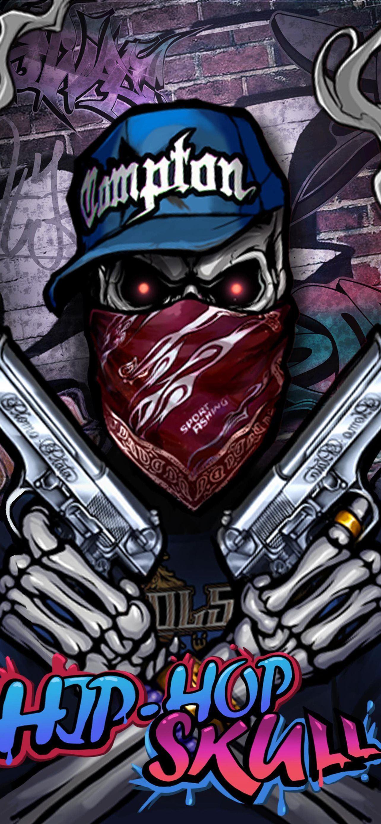 1284x2778 Hip Hop Skull Top Free Hip Hop Skull Background A. iPhone Wallpaper Free Download