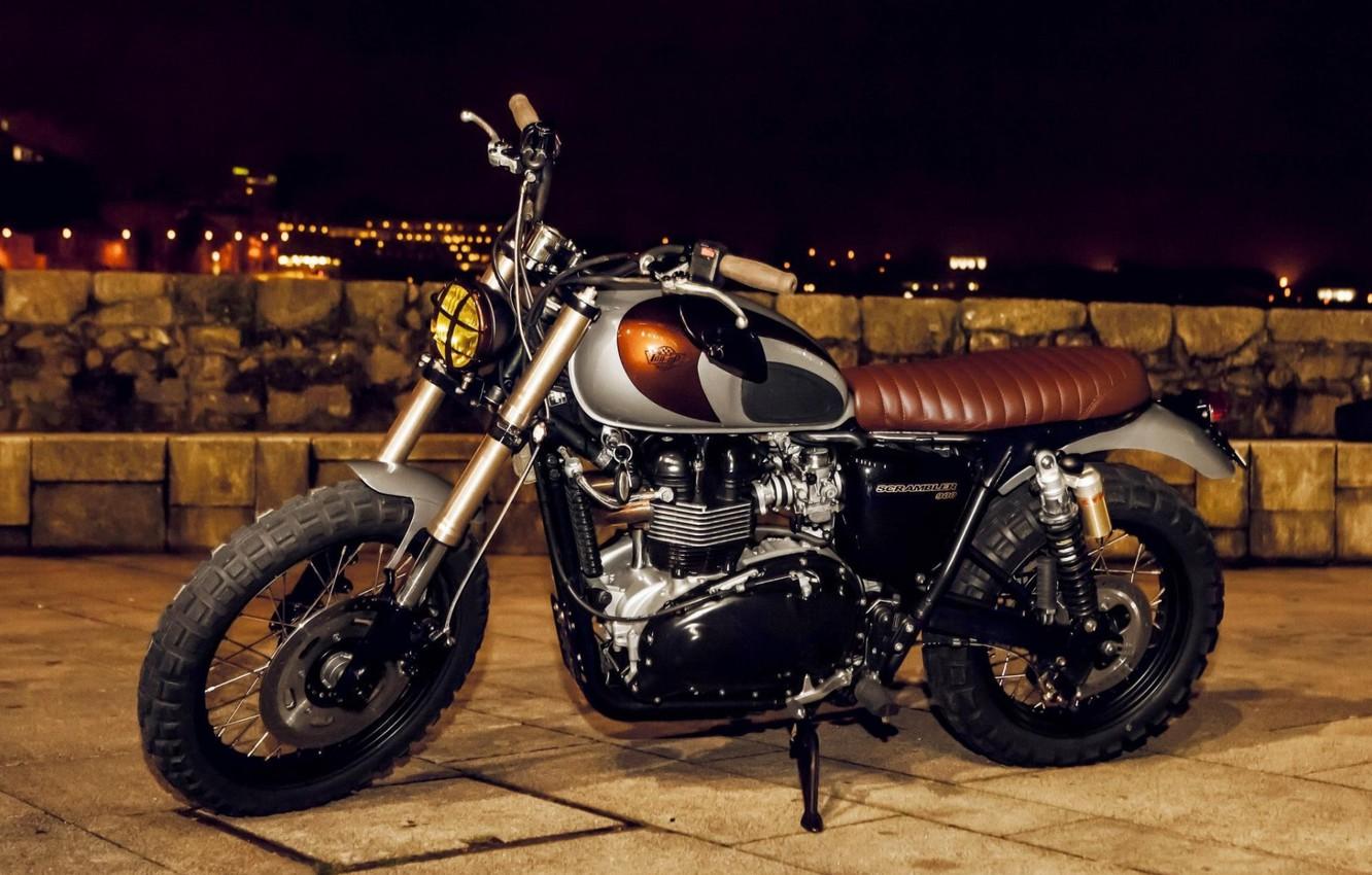 1332x850 Wallpaper Bike, Triumph, Scrambler image for desktop, section мотоциклы