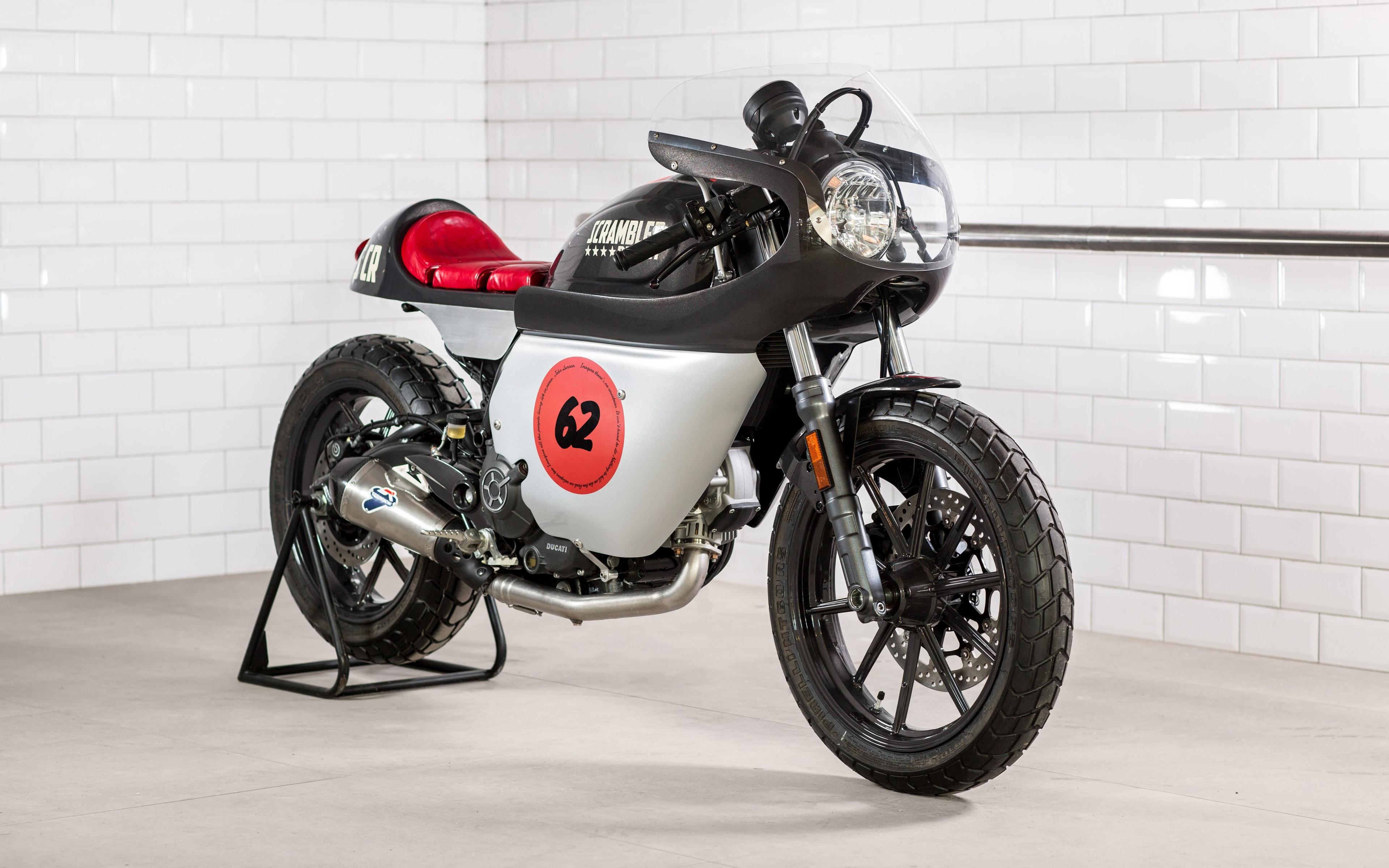 3840x2400 Download wallpaper Ducati Scrambler, 4k, cool motorcycle, Japanese motorcycles, Ducati for desktop with resolution 3840x2400. High Quality HD picture wallpaper
