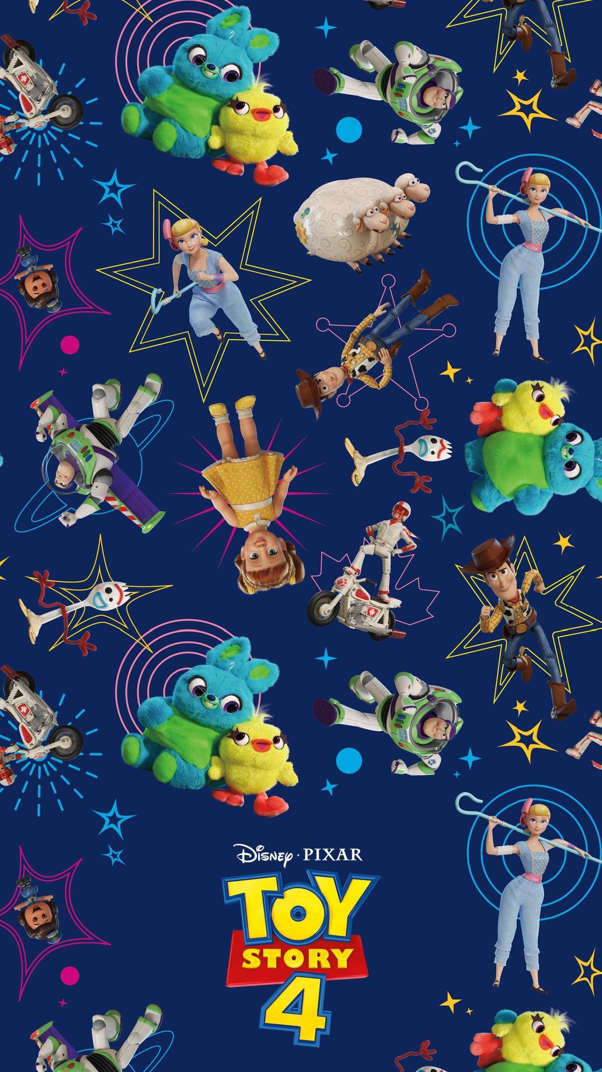 1242x2209 Toy Story 4 iPhone Wallpaper