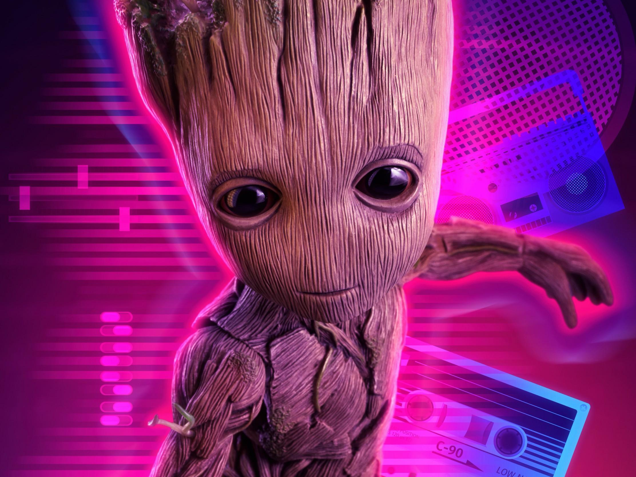 2224x1668 groot wallpaper, mobile phone case, fictional character, cartoon, superhero, mobile phone accessories, technology, electronic device, glasses, batman