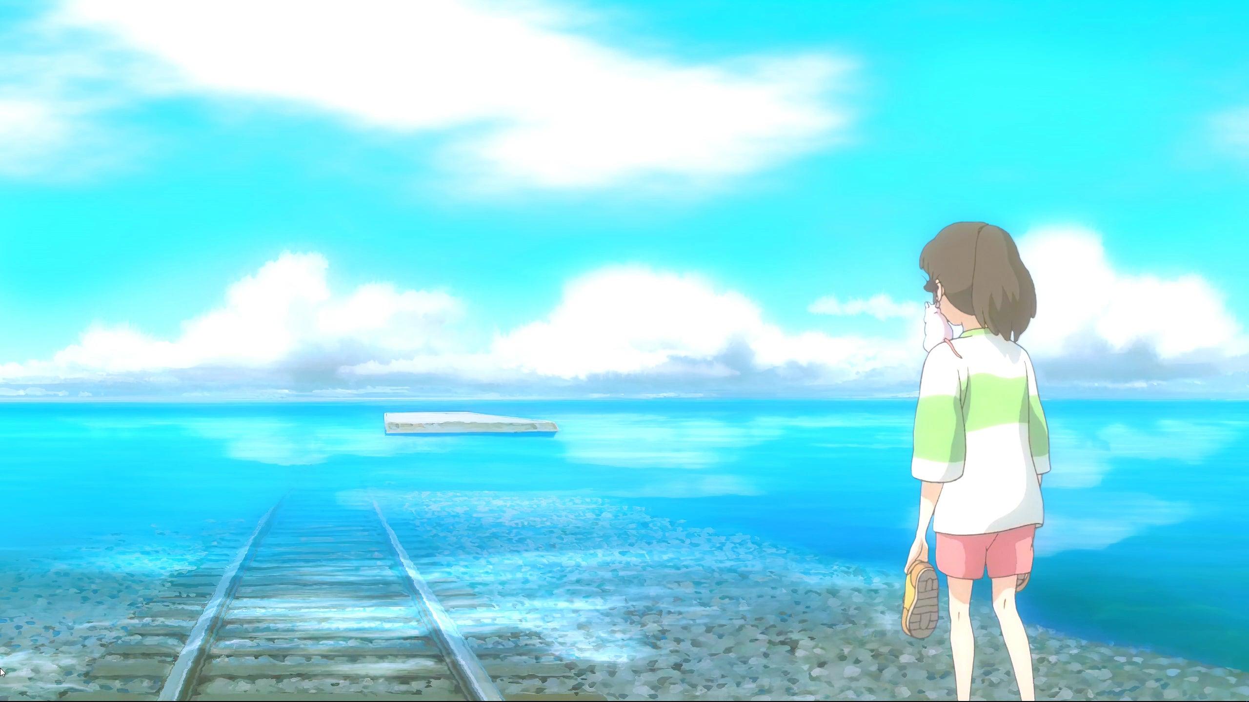 2560x1440 The submersed train track from Spirited Away wallpaper engine