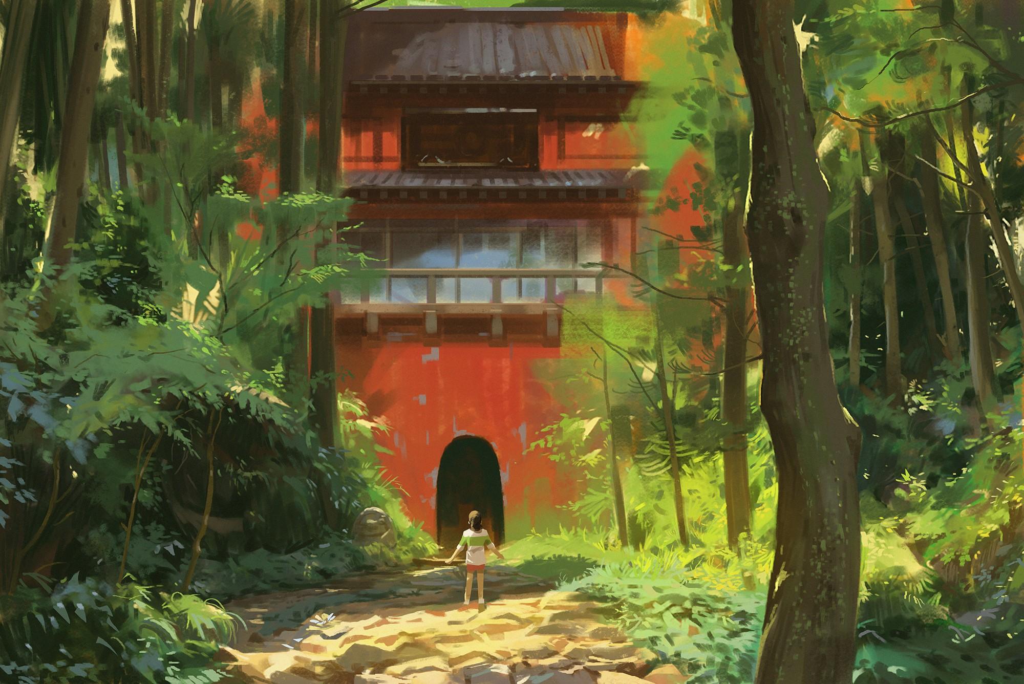 2000x1336 HD Wallpaper for theme: Spirited Away HD wallpaper, background