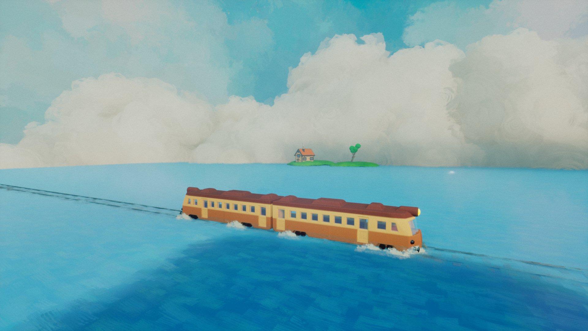 1920x1080 Studio Ghibli Spirited Away Train Wallpaper.