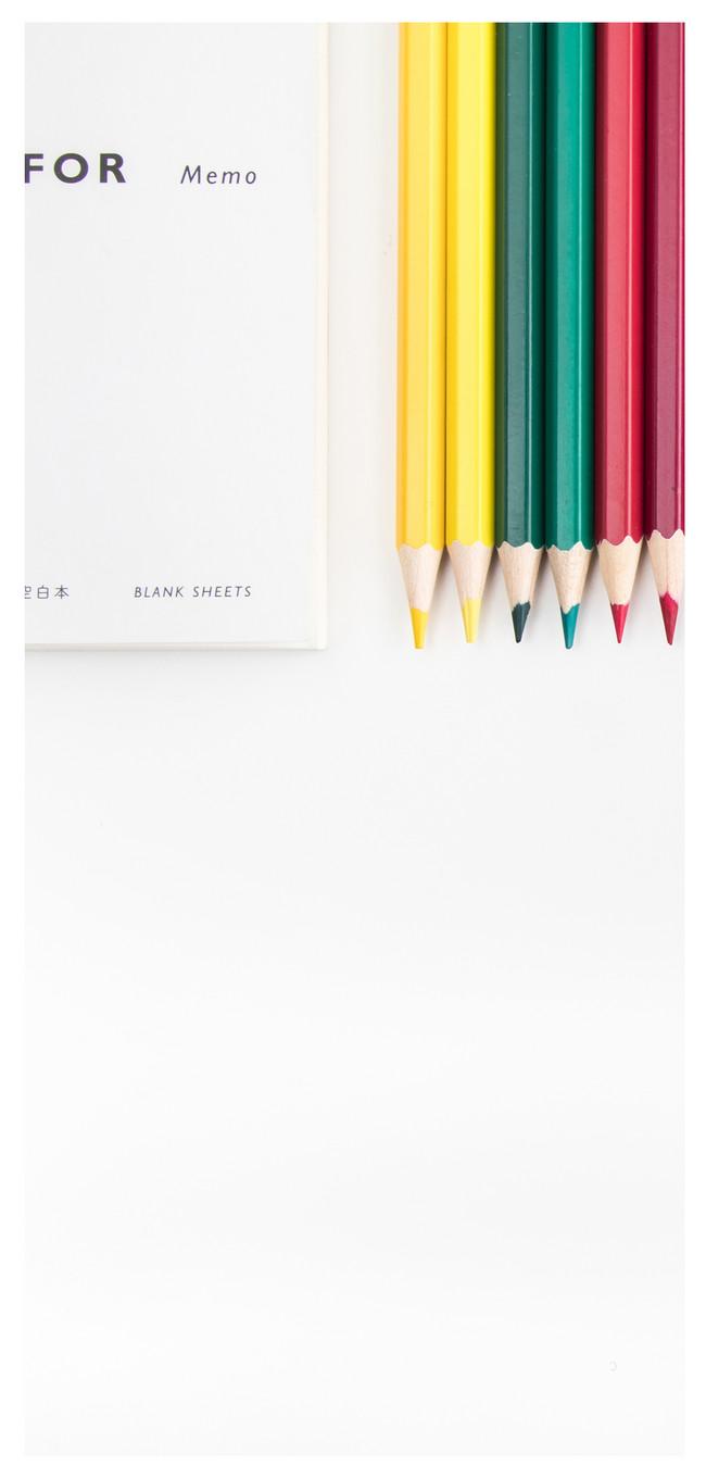 650x1361 Office Stationery Mobile Phone Wallpaper wallpaper background image free download