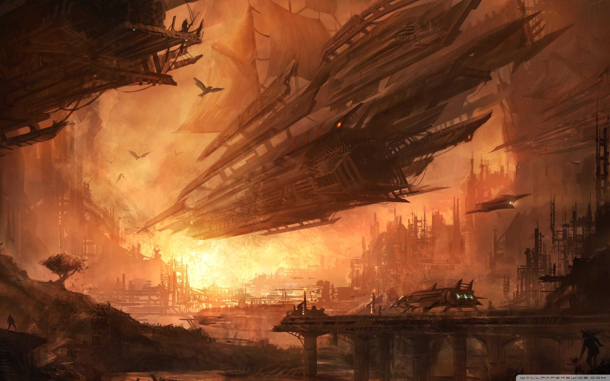 2560x1600 Airship Ultra HD Desktop Background Wallpaper for 4K UHD TV : Tablet