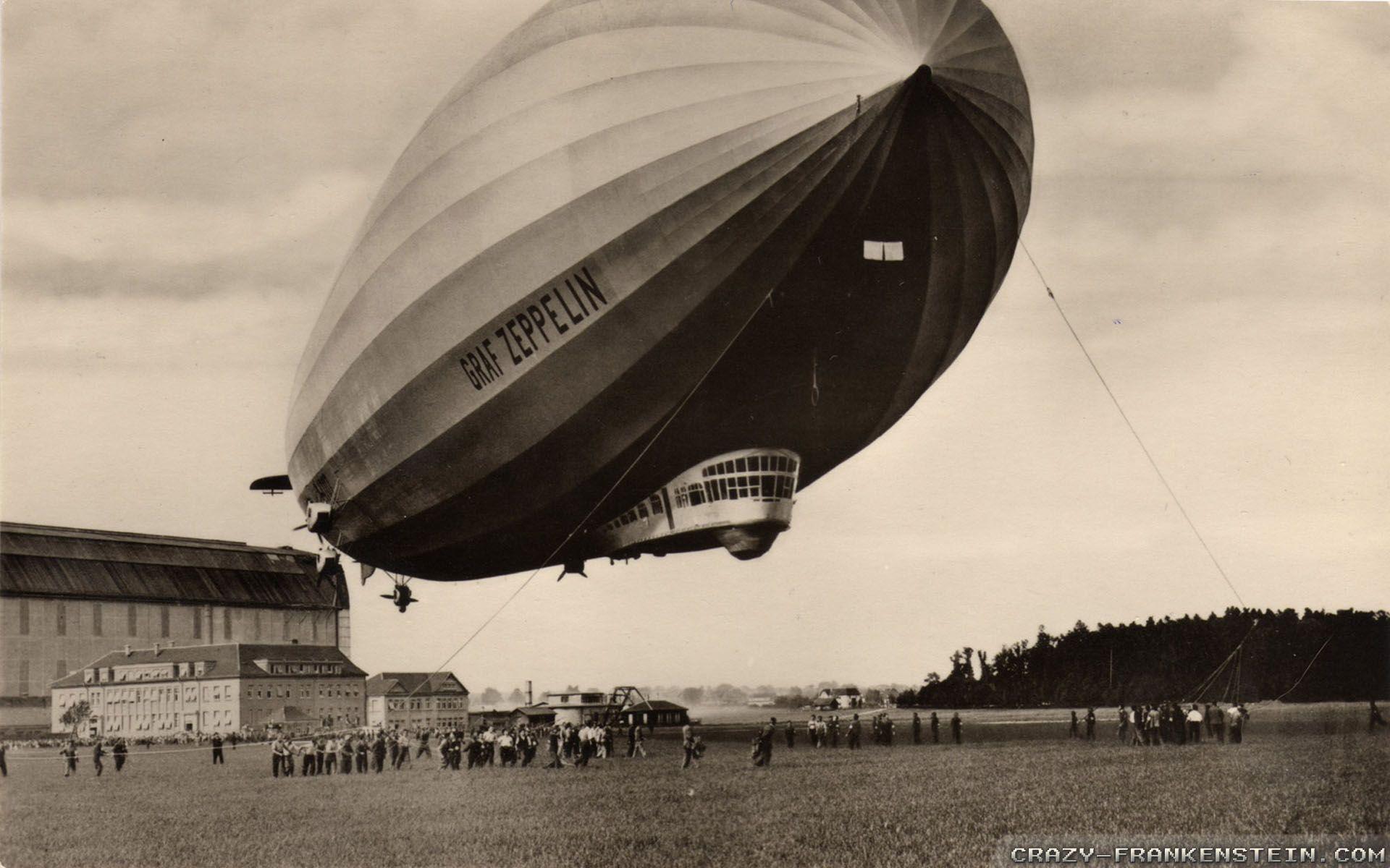 1920x1200 Airship Wallpaper