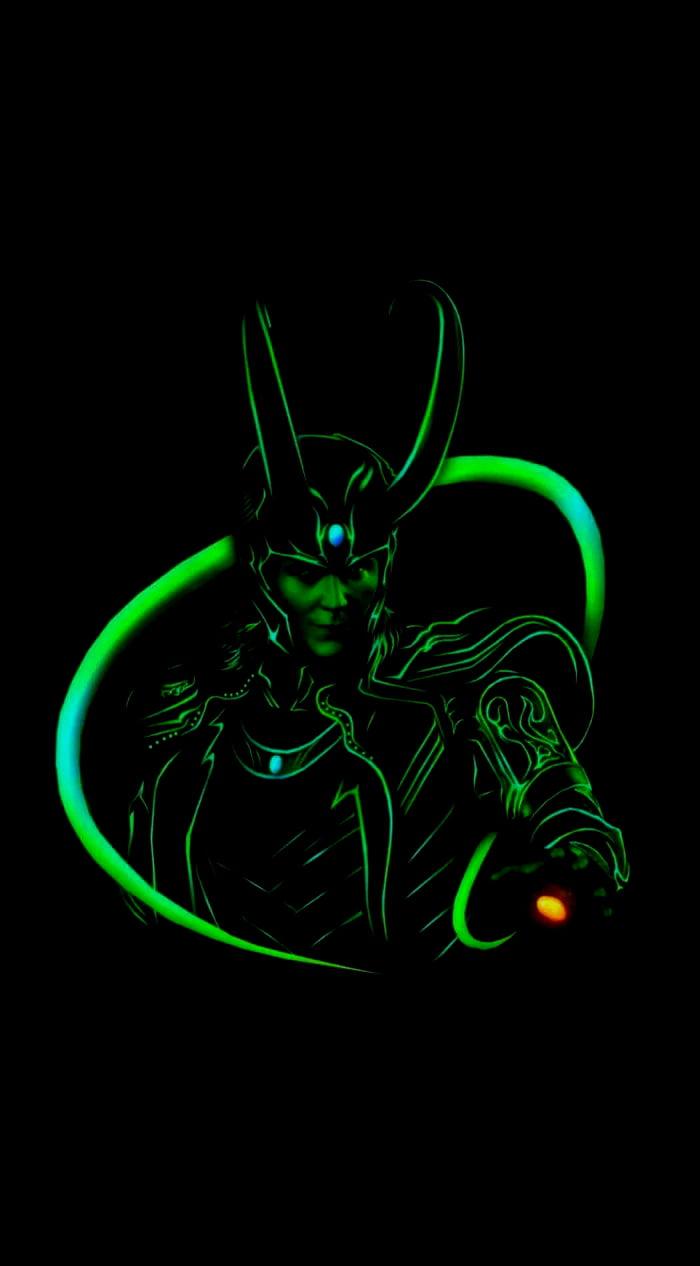 Loki Neon Wallpapers - Top Free Loki Neon Backgrounds - WallpaperAccess